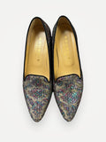 Brunate-skinnloafers