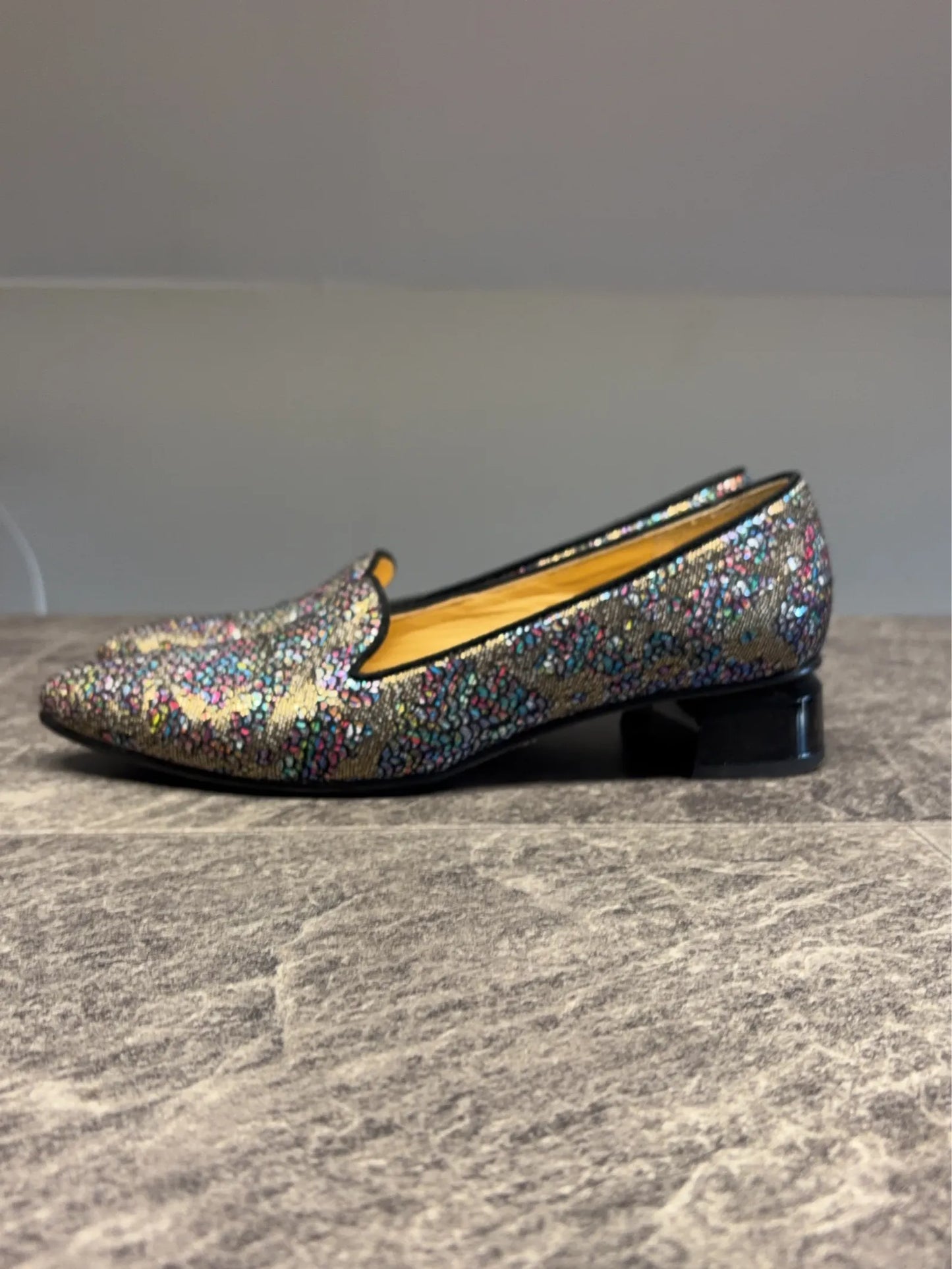 Brunate-skinnloafers