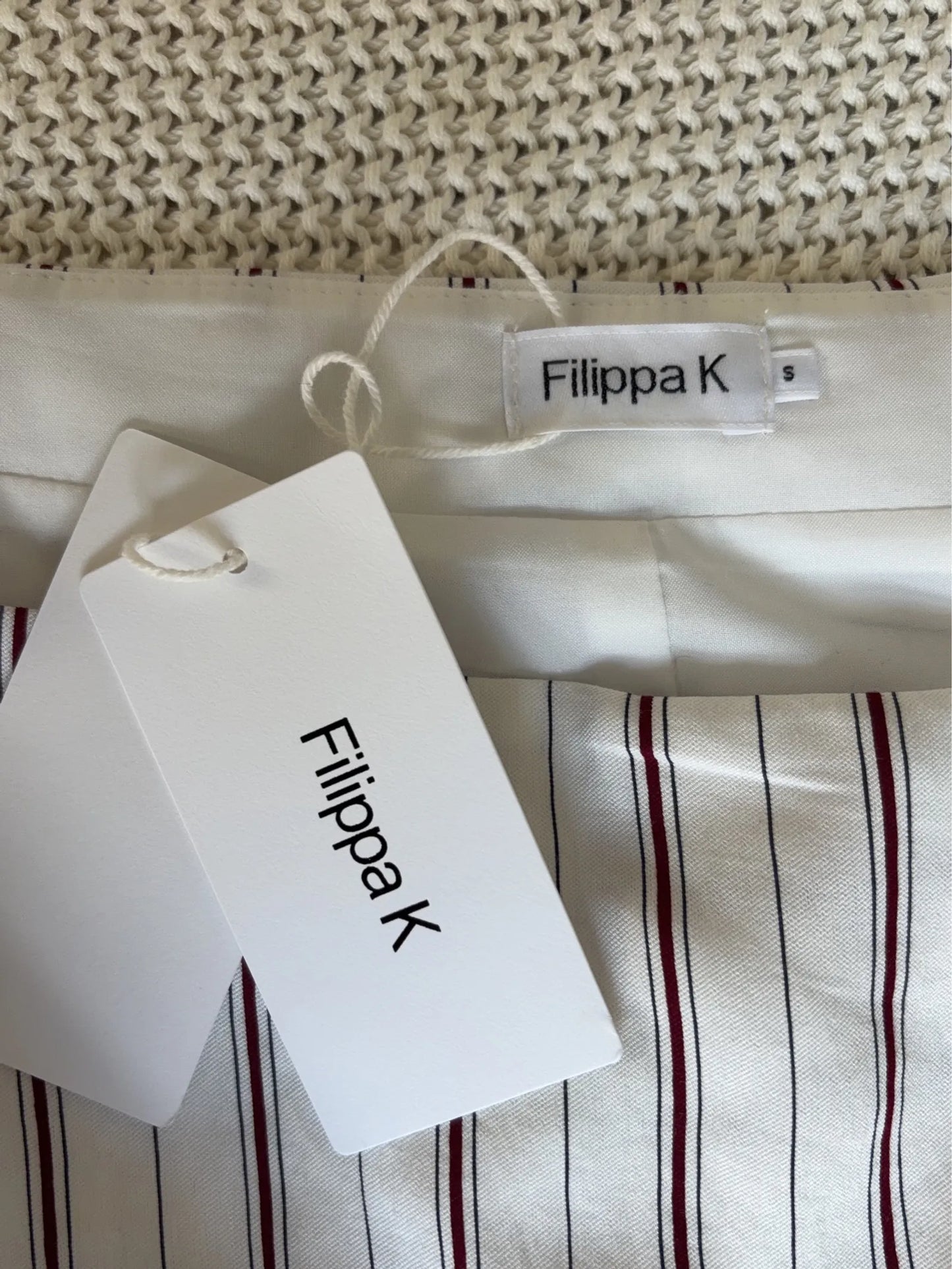 Filippa K Irregular Striped , Style Nr 23554, Colour 7134-kjol NWT