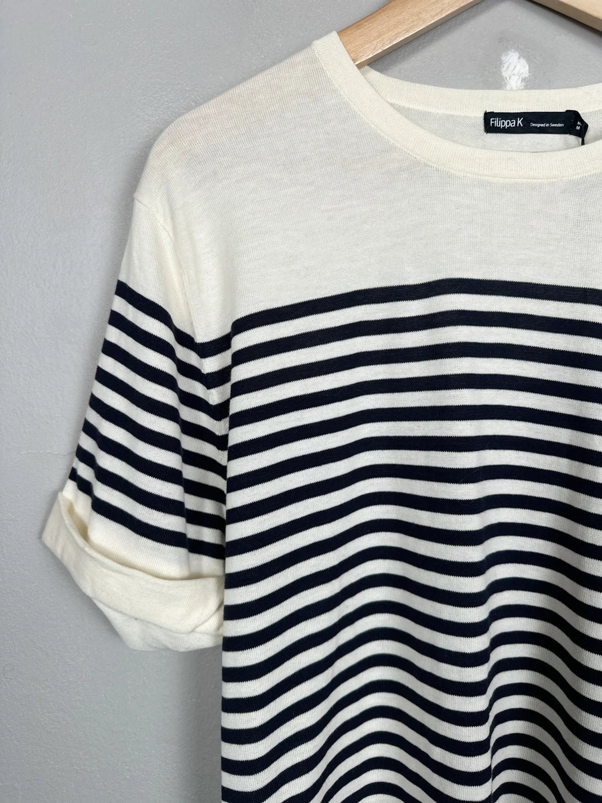 Filippa K M. Stripe Knit-t-shirt NWT