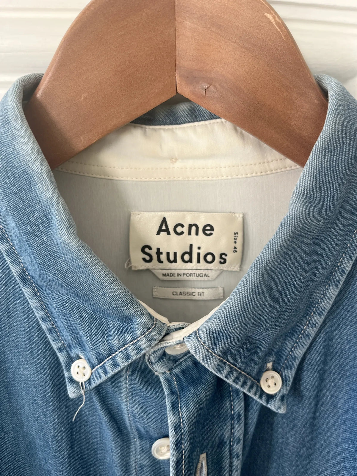 Acne Studios Isherwood-skjorta