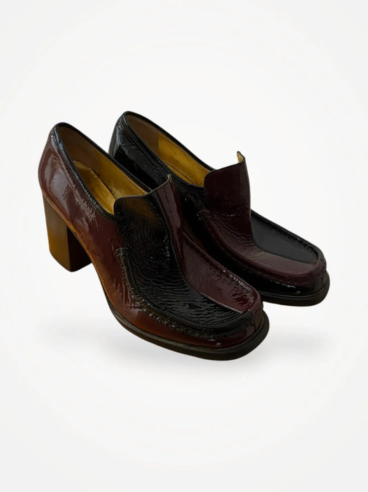 Acne Studios Kenia Bicolor-skinnklackar