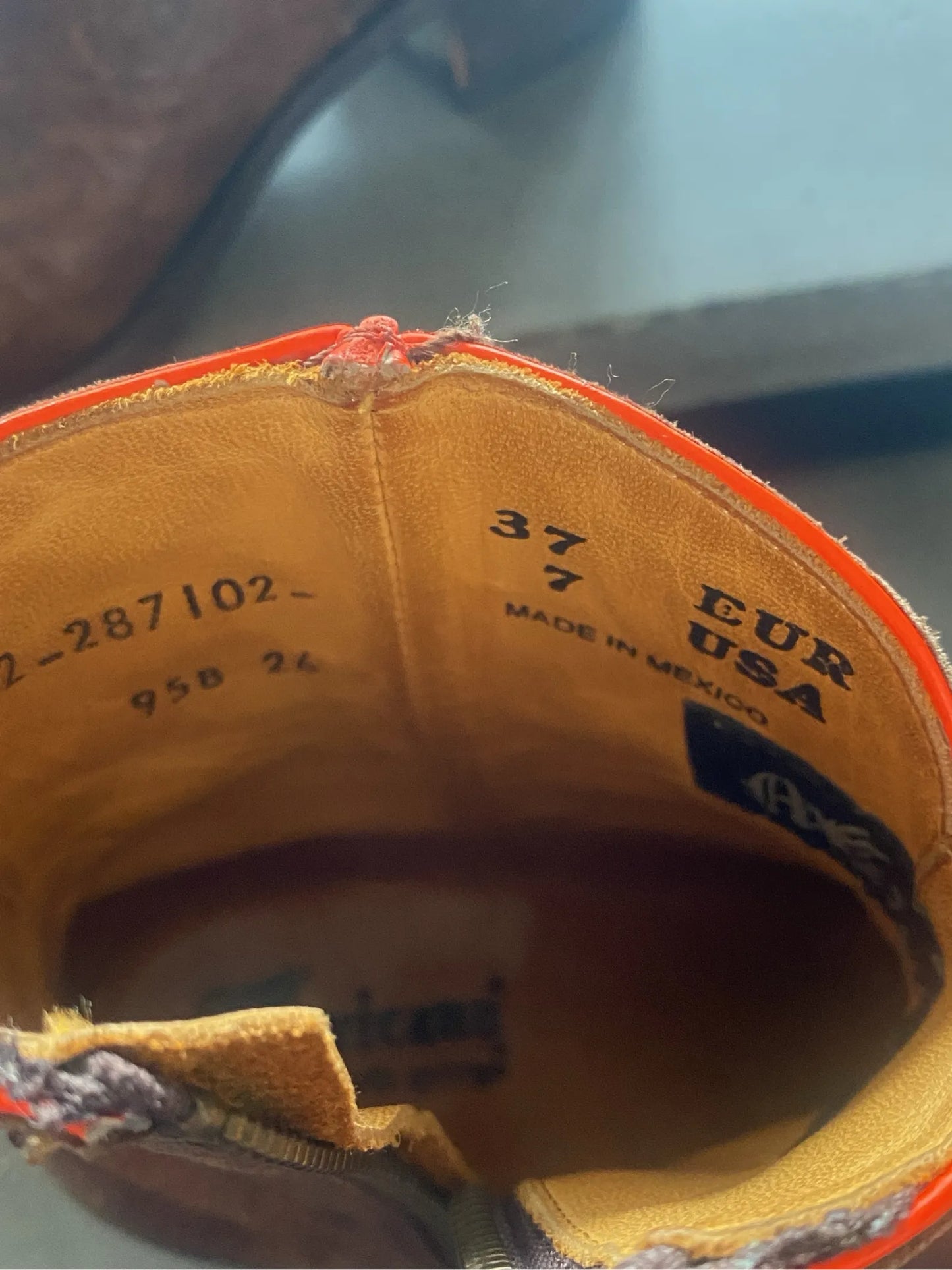 Mexicana-skinnboots NWOT