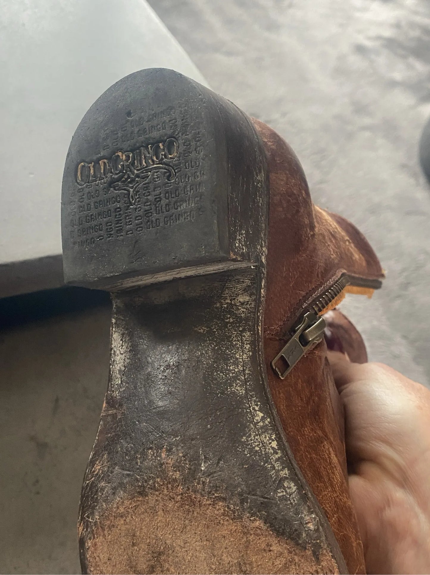 Mexicana-skinnboots NWOT