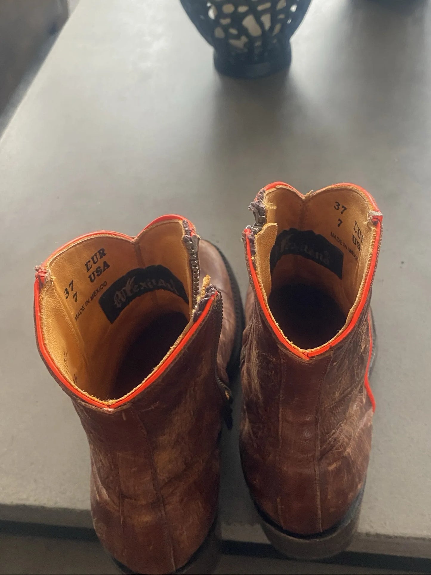 Mexicana-skinnboots NWOT