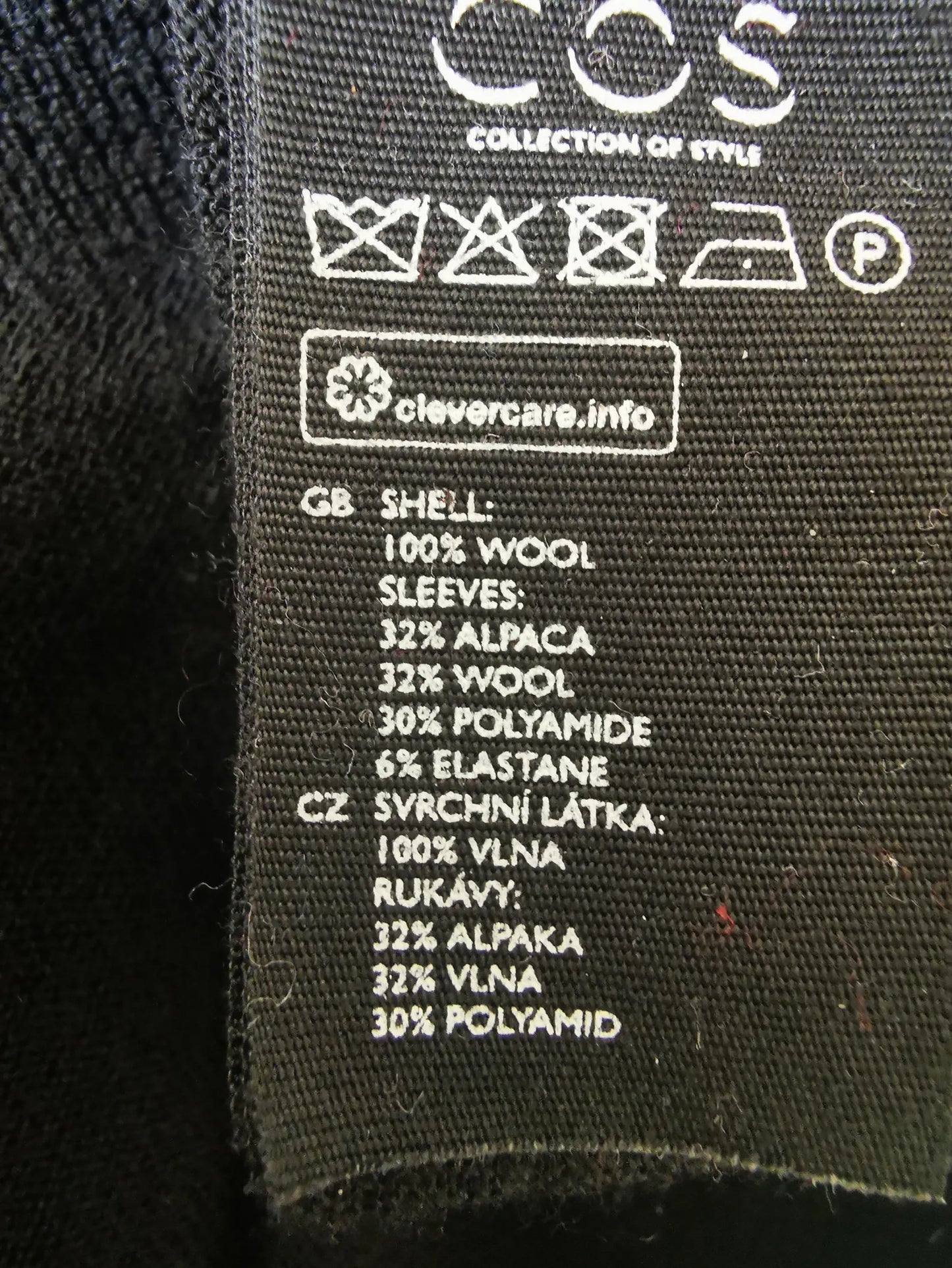 Cos-ulltröja NWOT
