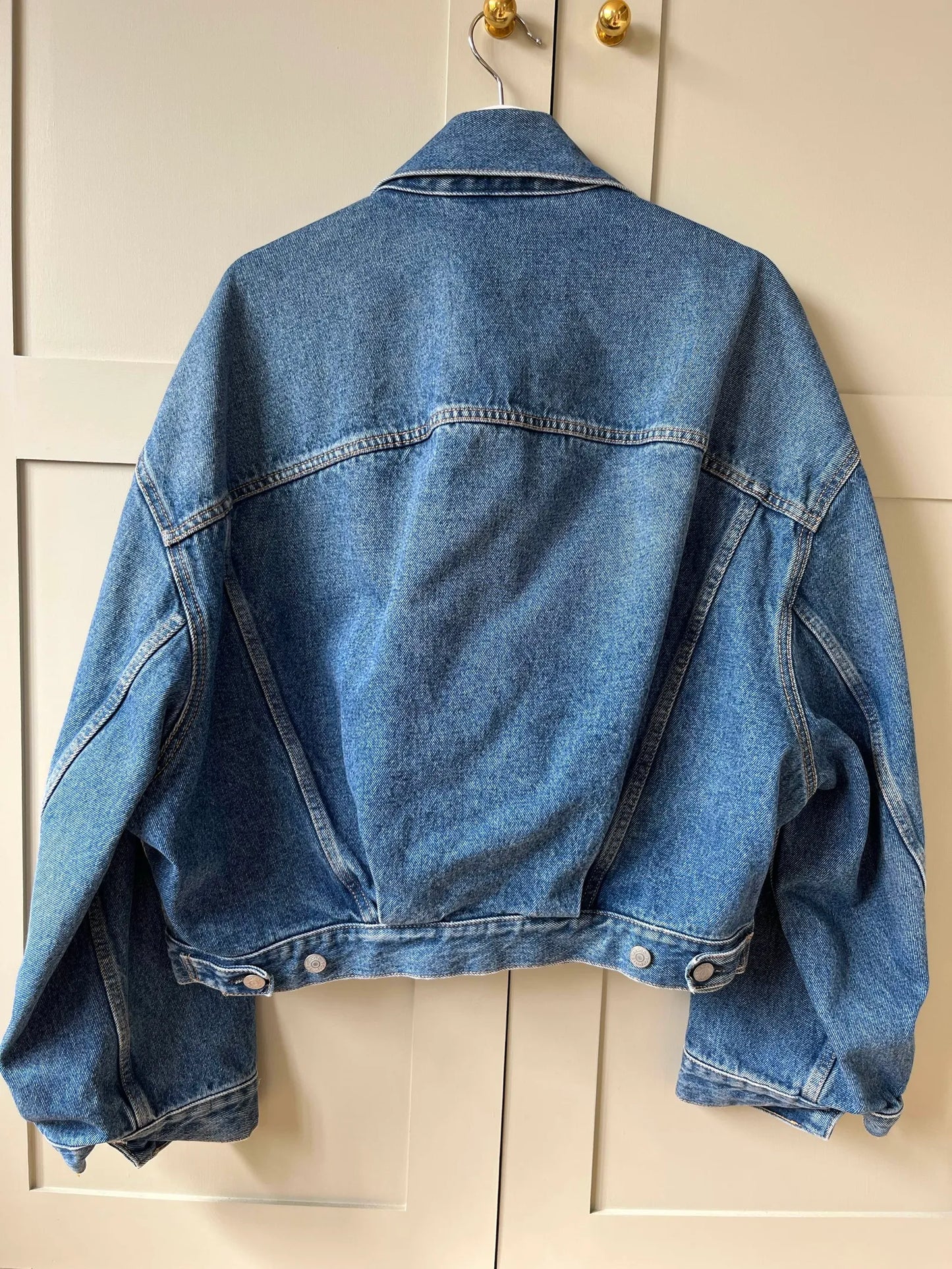 Acne Studios Jeansjacka Relaxed Cropped Fit Jacket