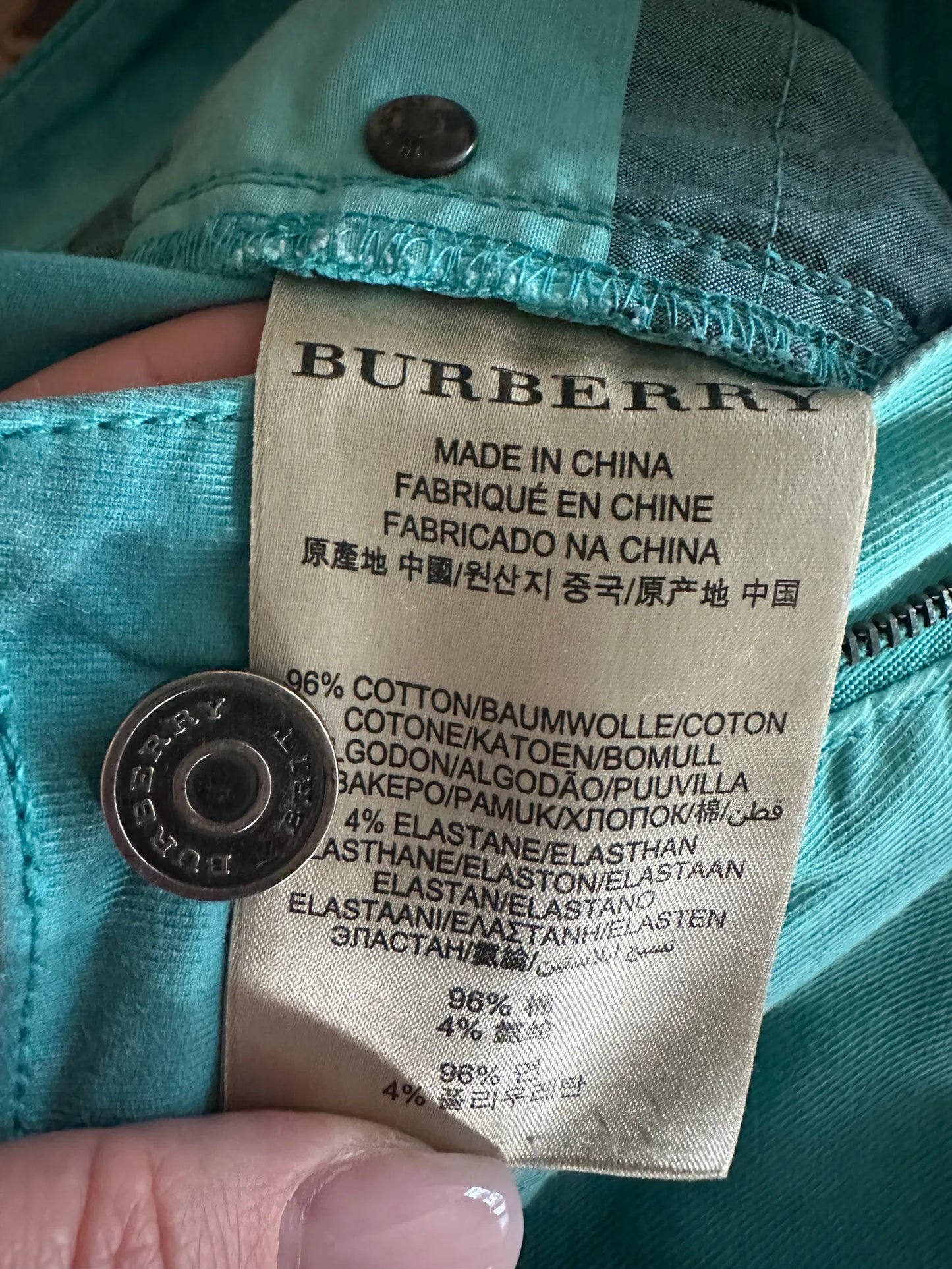 Burberry-byxor