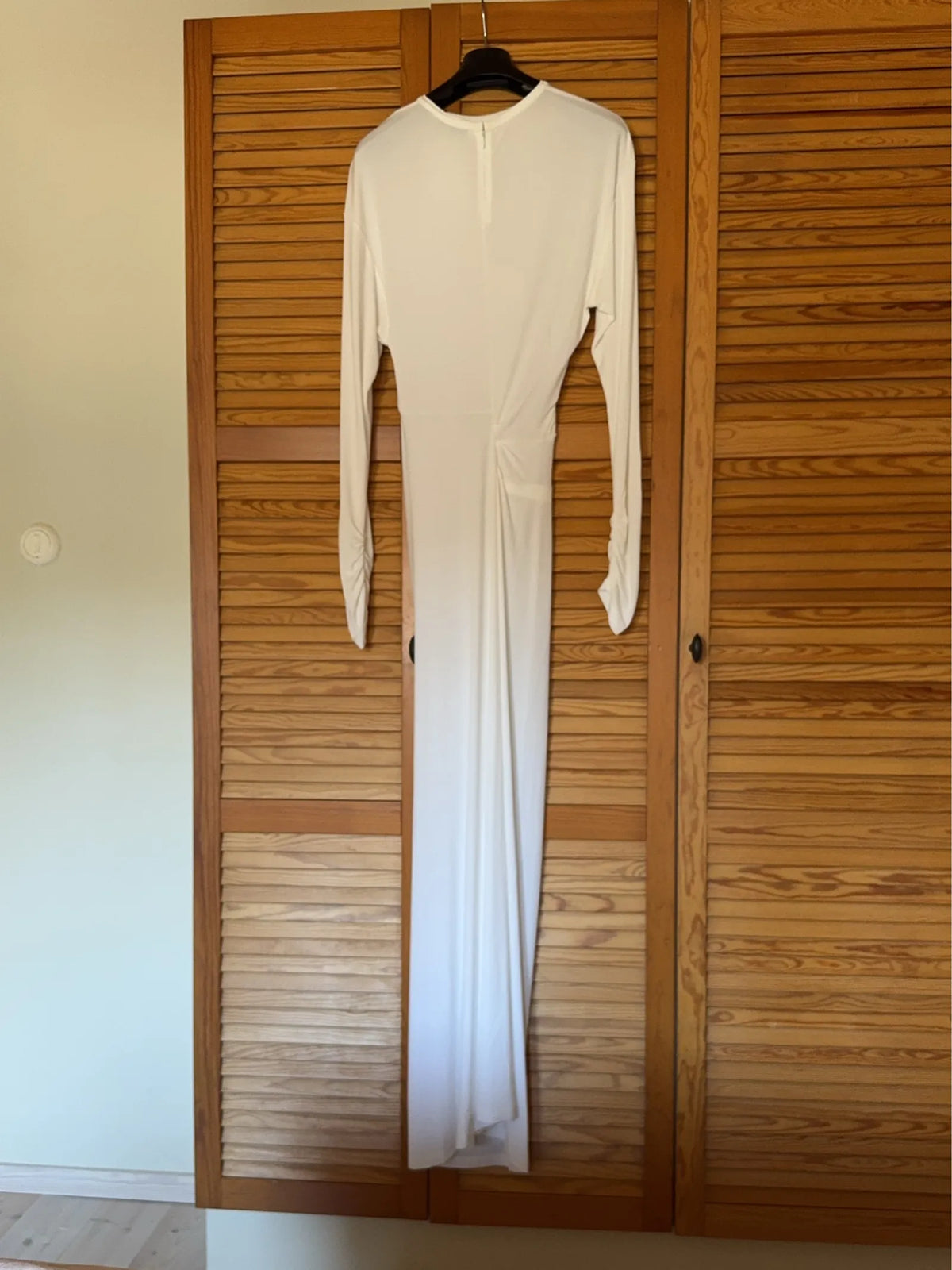 Christopher Esber Dry Jersey Side Cowl Dress