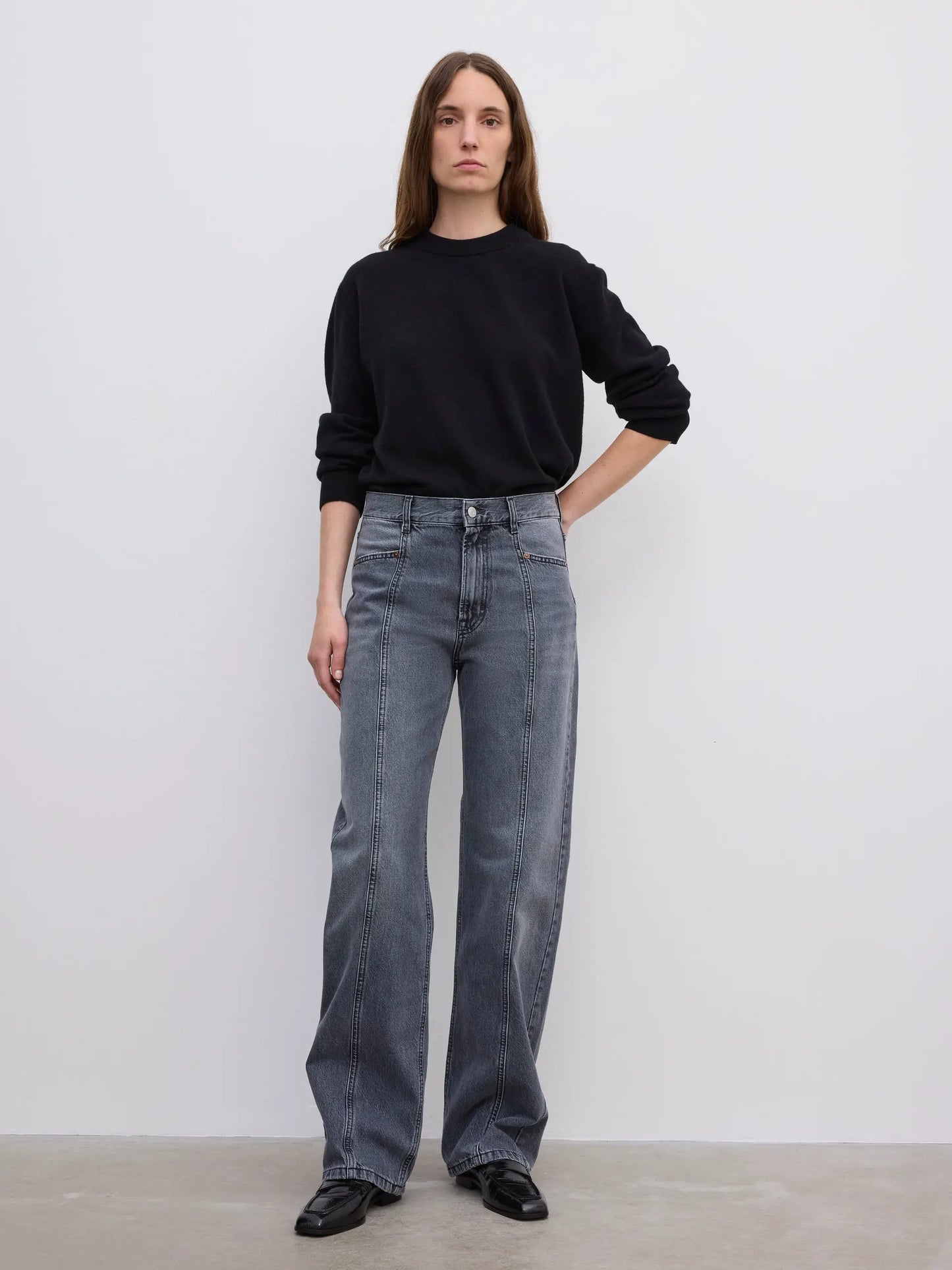 Dagmar Loose Fit Denim-jeans NWOT