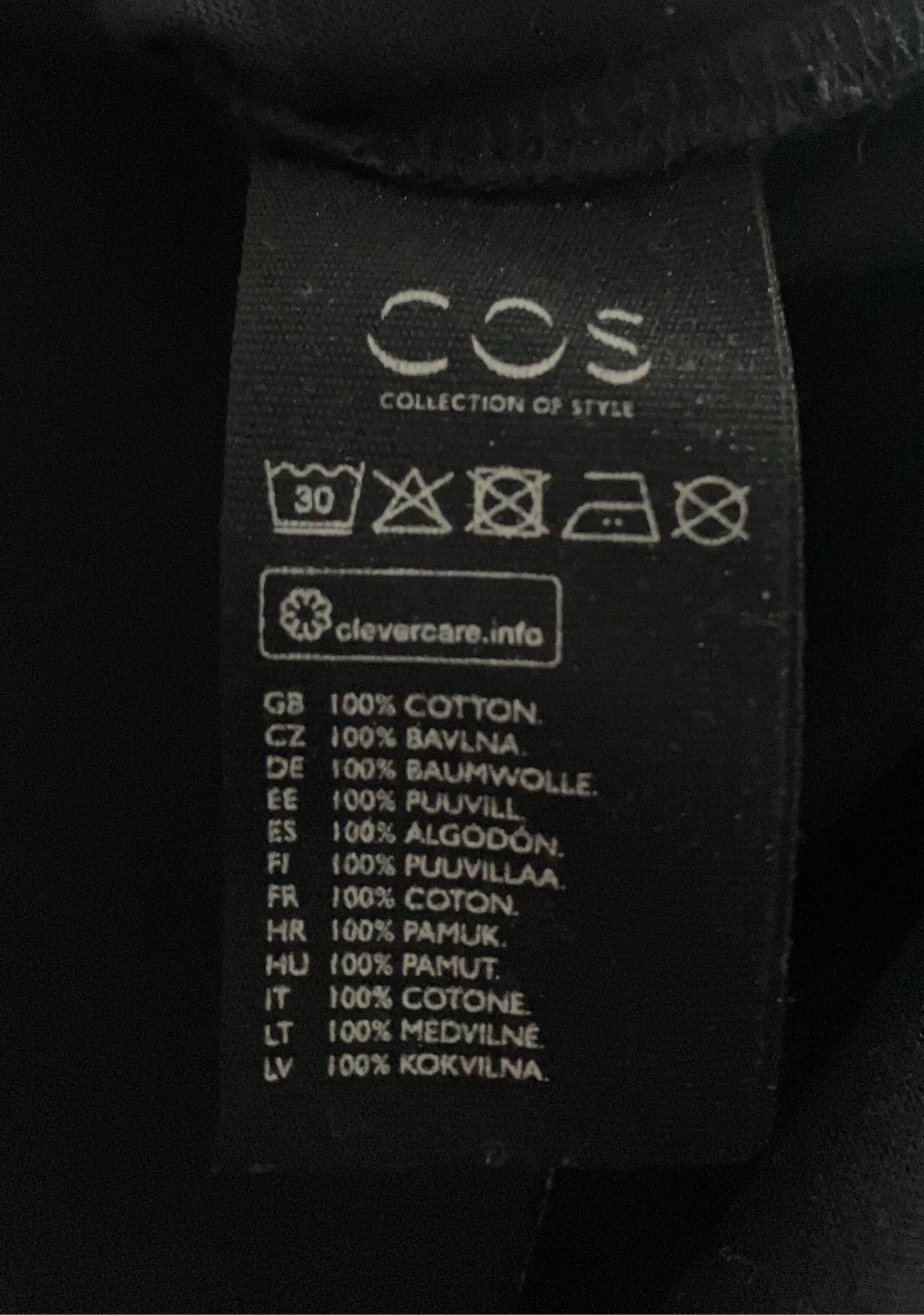 Cos-t-shirt NWOT