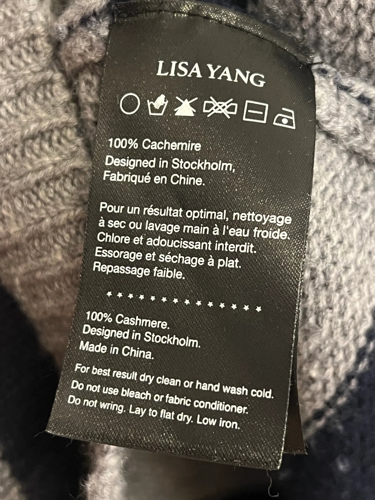 Lisa Yang-kashmirtröja