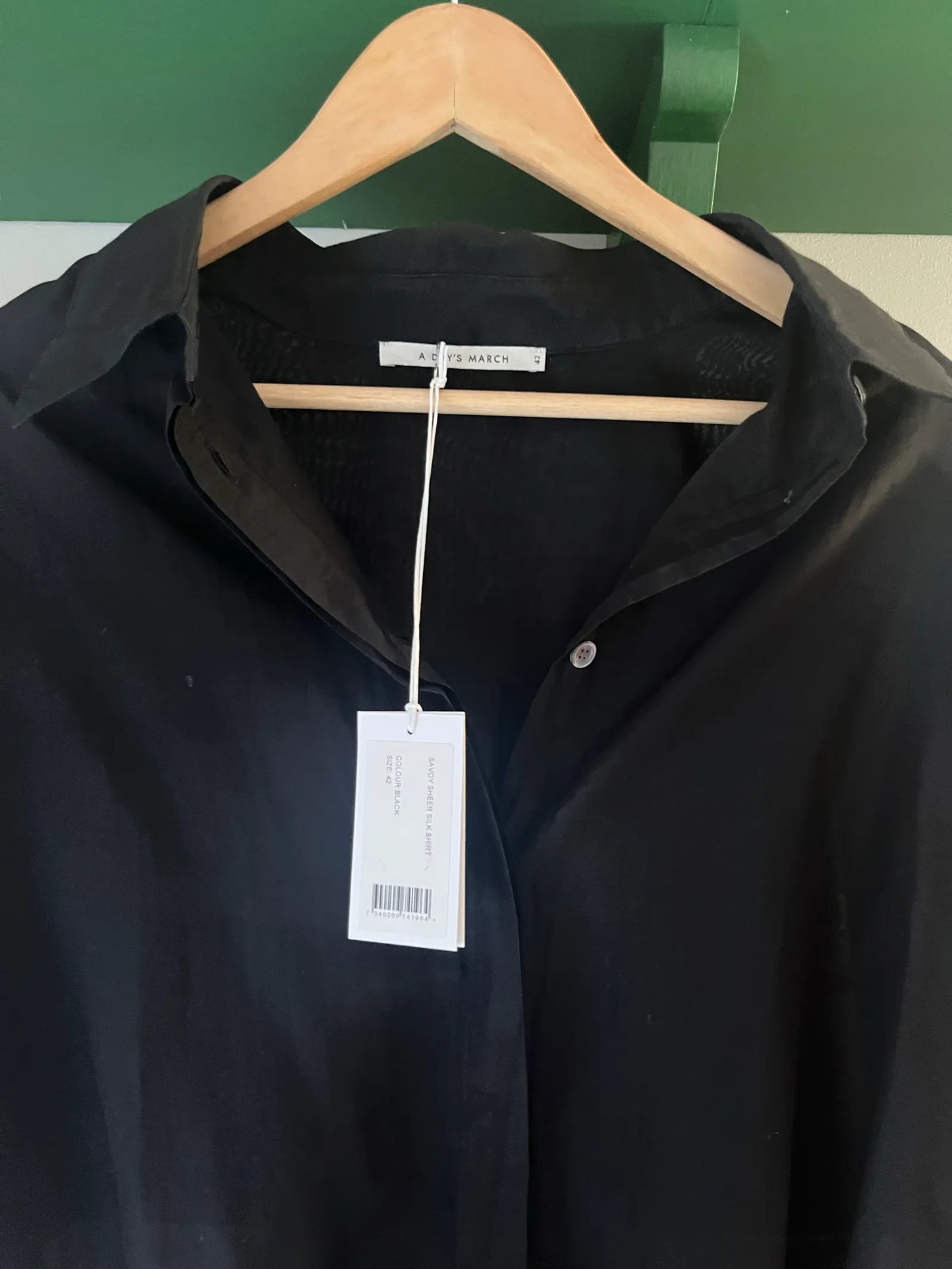 A Day's March Savoy Sheer Silk Shirt