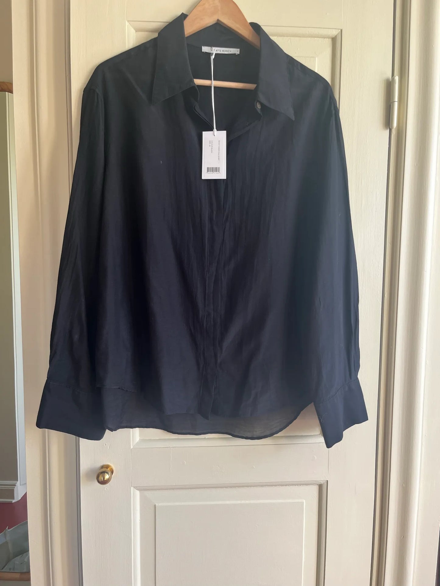 A Day's March Savoy Sheer Silk Shirt