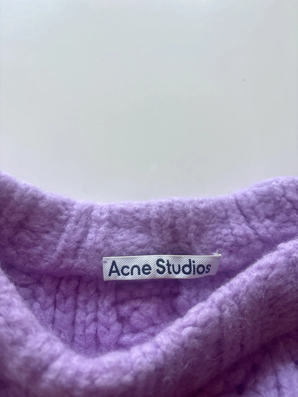 Acne Studios Wn-knit000368-ulltröja