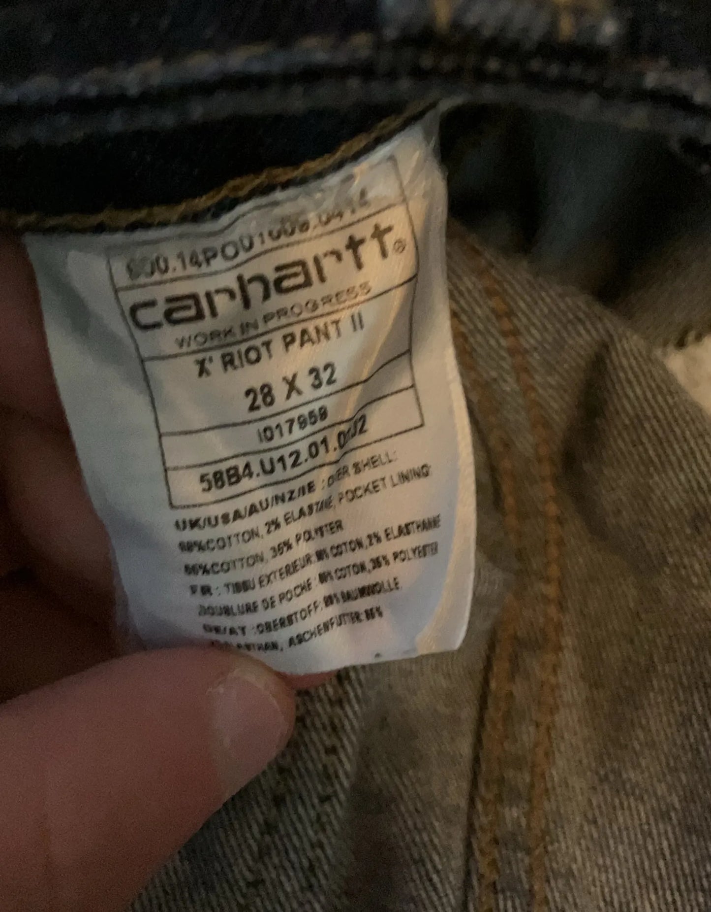 Carhartt X Riot Jeans