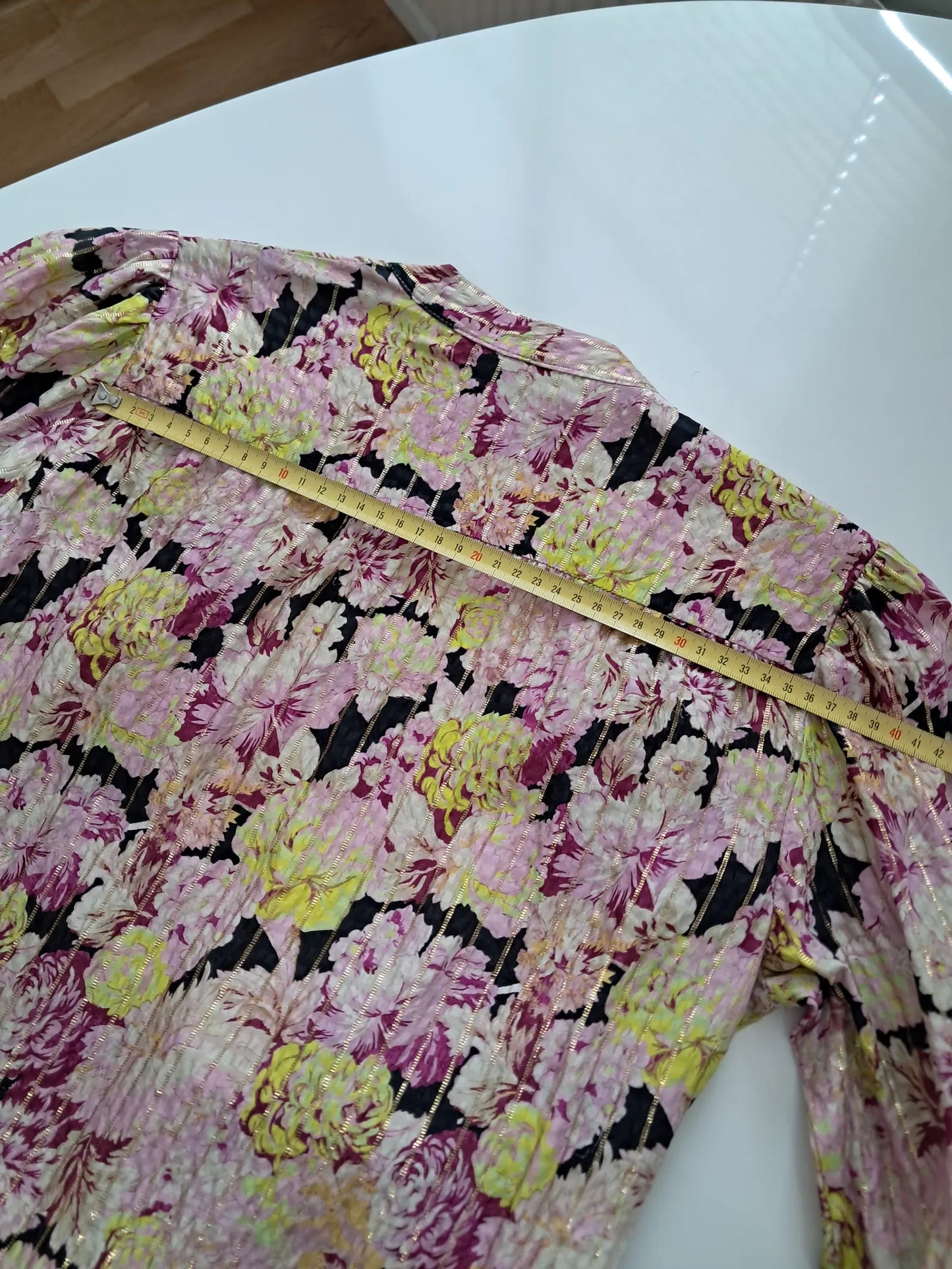 Birgitte Herskind Alice Silk Floral Wrap Mini Dress