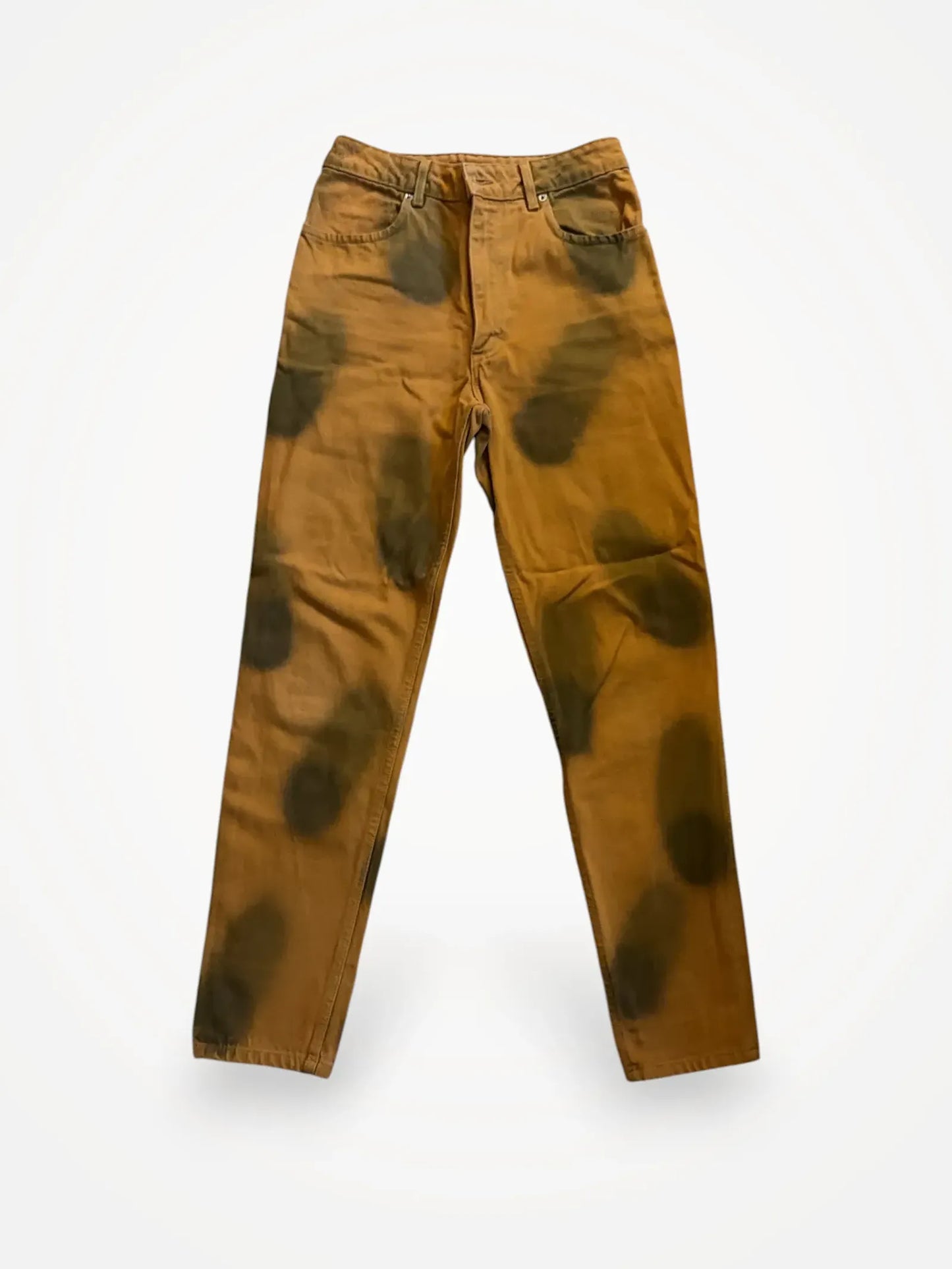 Eckhaus Latta Orange Echo Dot Tapered El-jeans