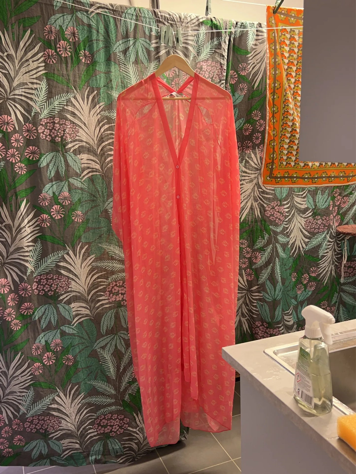 Rodebjer Agave Seahorse-sidenkaftan
