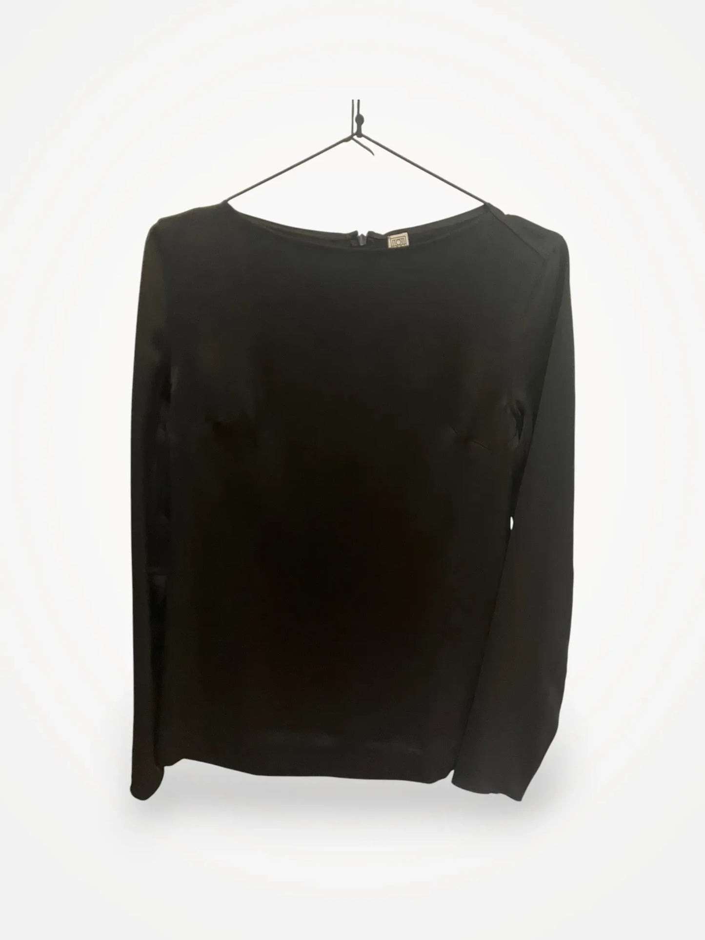 Toteme Long Sleeve Satin-topp