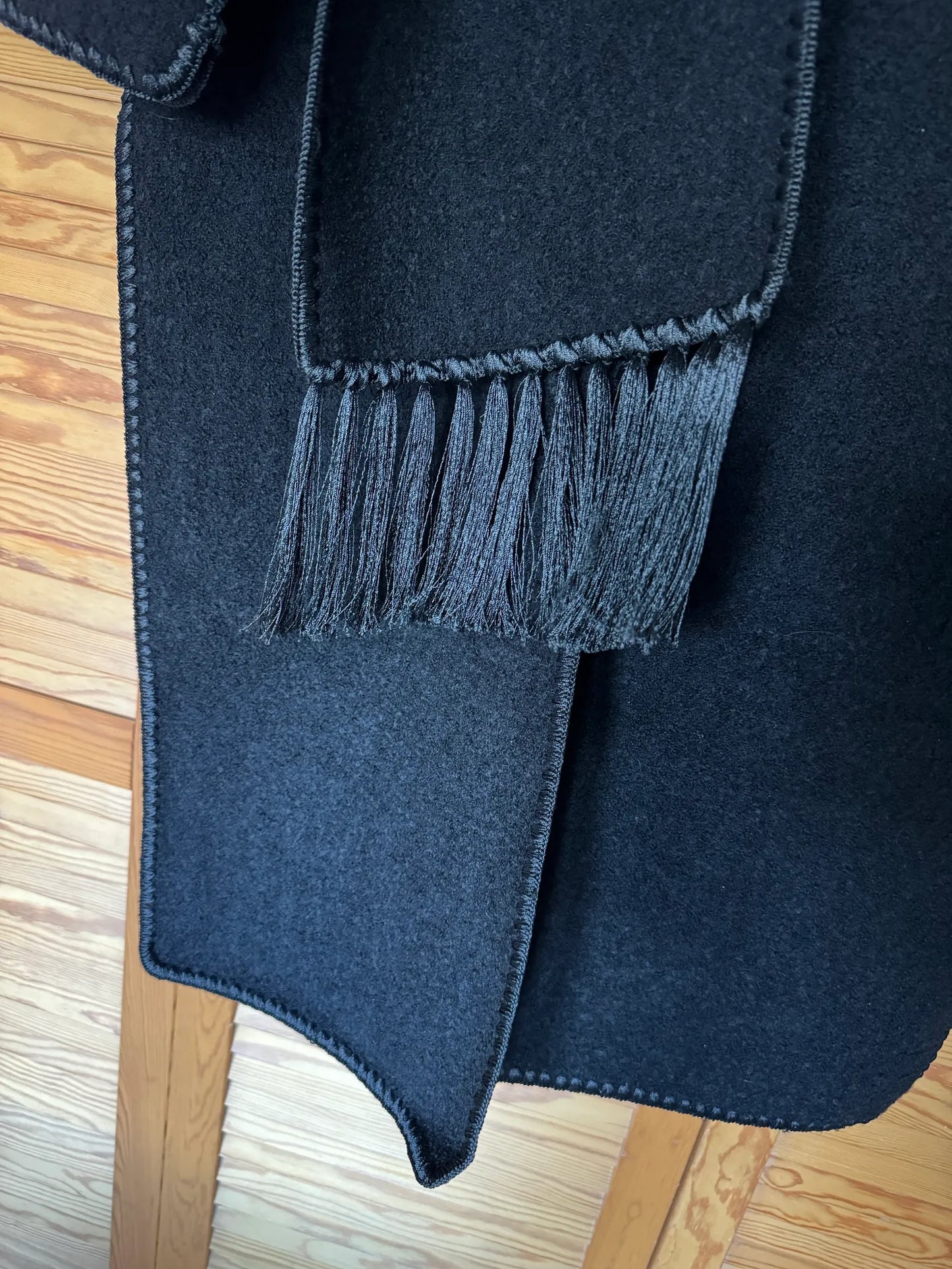 Toteme Embroidered Wool-ullkappa NWOT