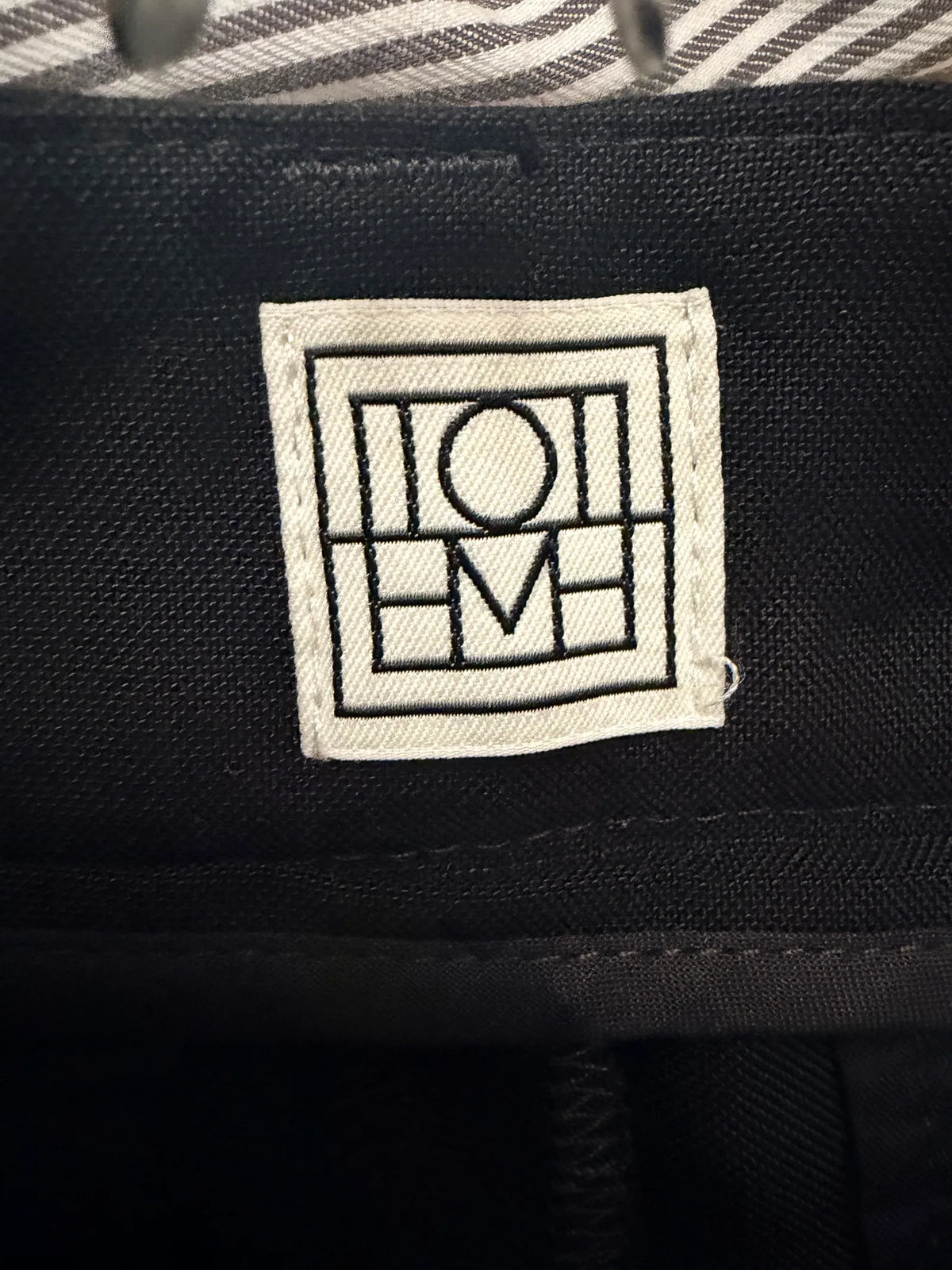 Toteme Double-pleat Straight-kostymbyxor
