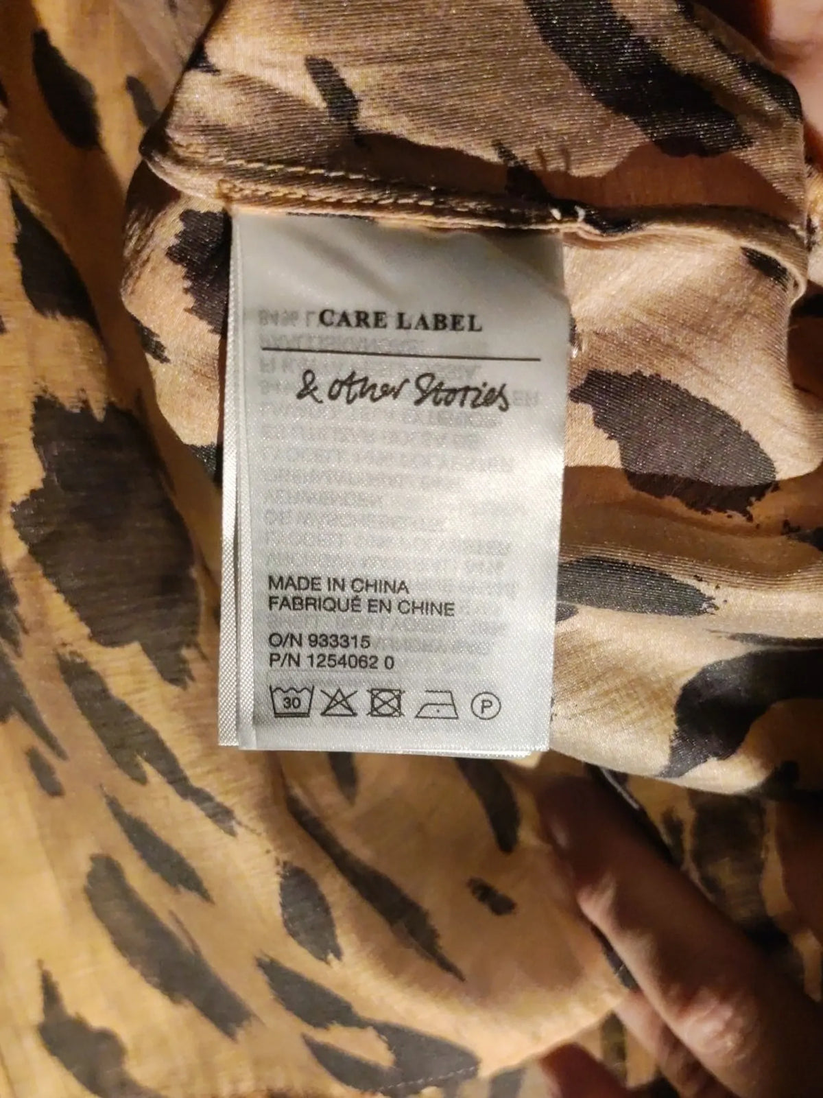 & Other Stories-blus NWOT