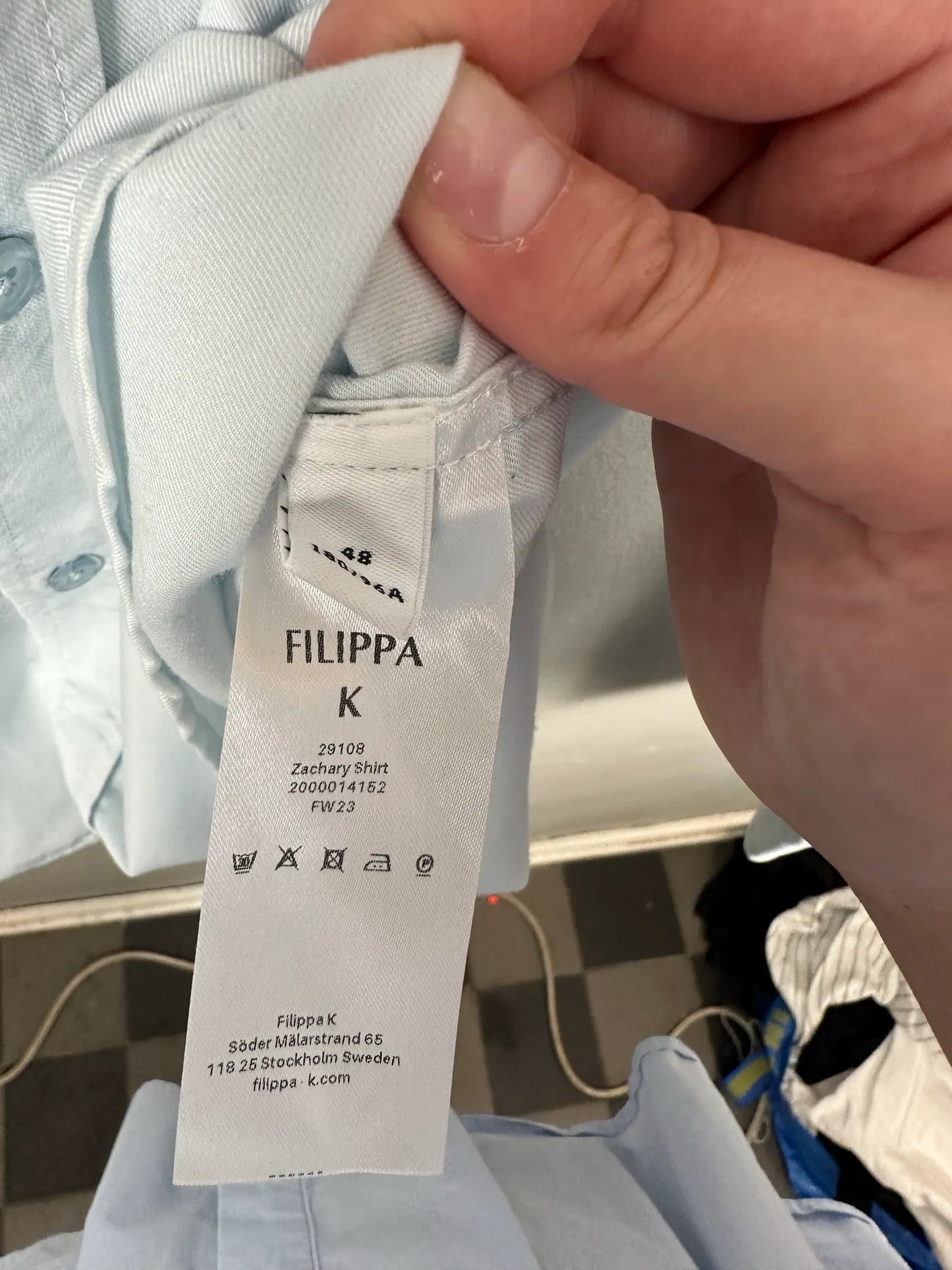 Filippa K Zachary-skjorta NWT