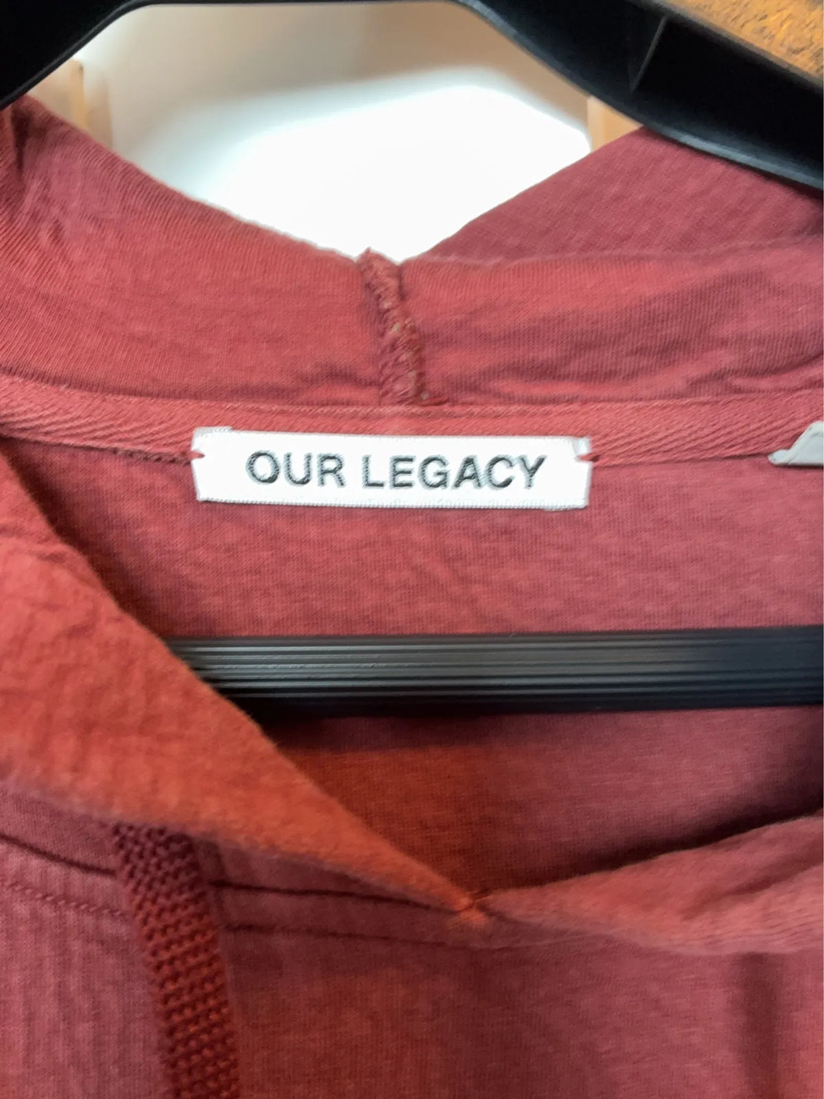 Our Legacy Dry Blood Scuba-hoodie