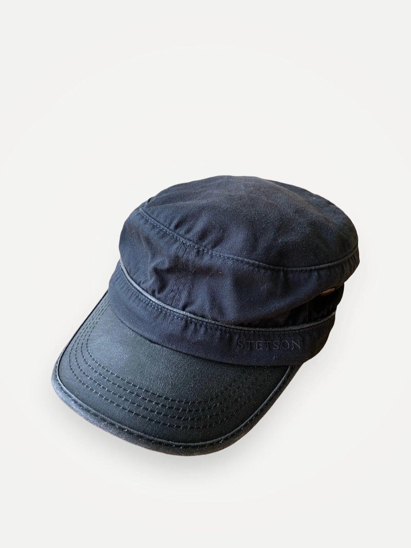 Stetson Cap Cotton Navy/black Army Cap