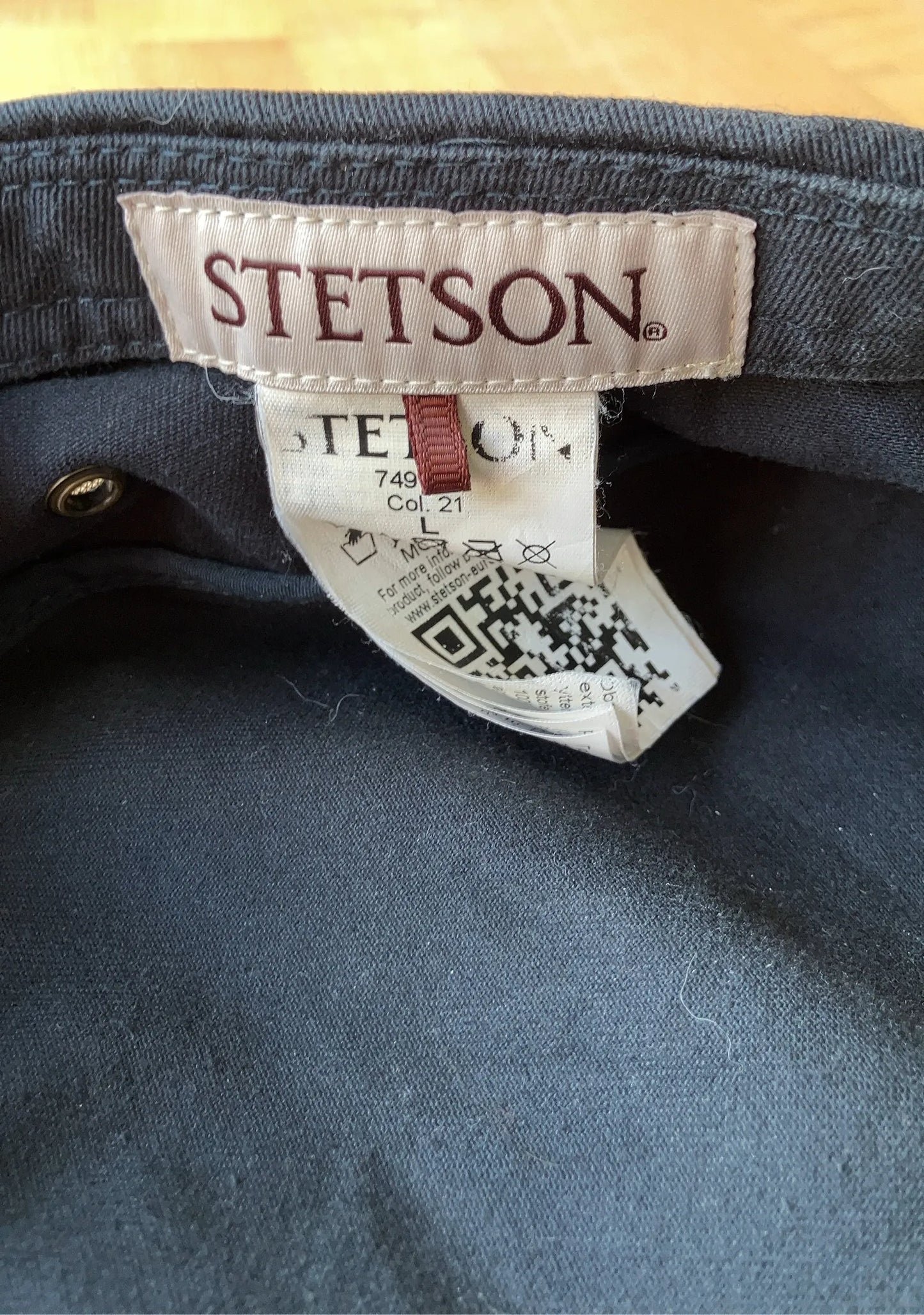 Stetson Cap Cotton Navy/black Army Cap