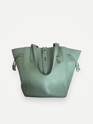 Furla Net Tote Mineral Green M Handbag