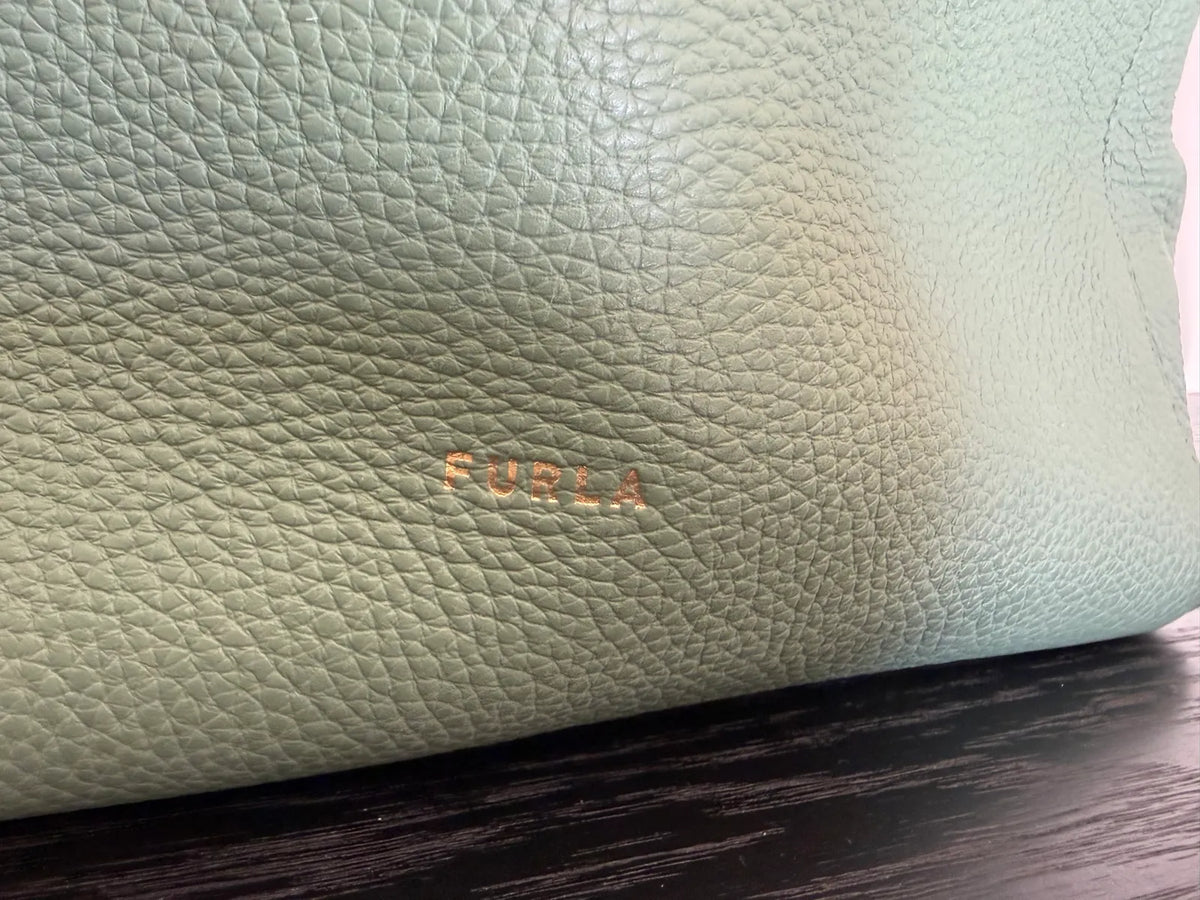 Furla Net Tote Mineral Green M Handbag