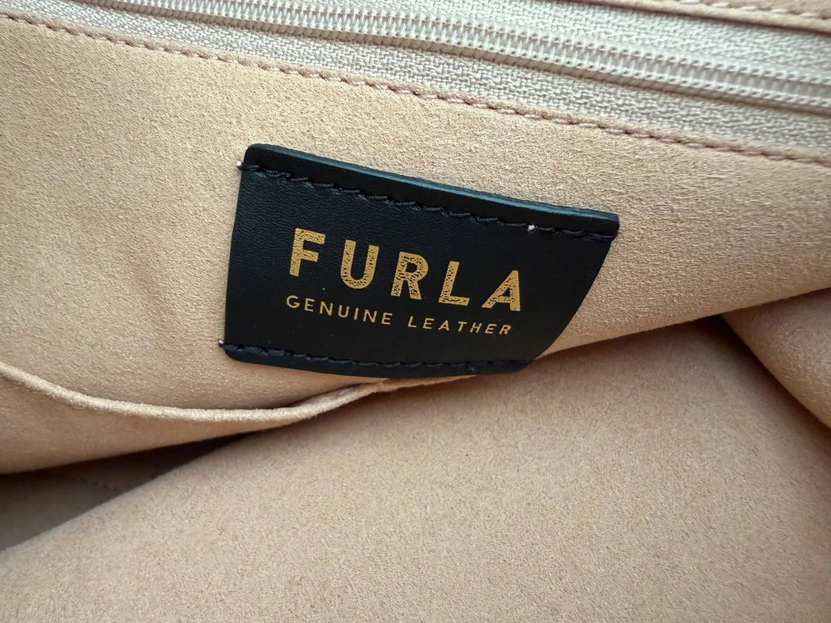 Furla Net Tote Mineral Green M Handbag
