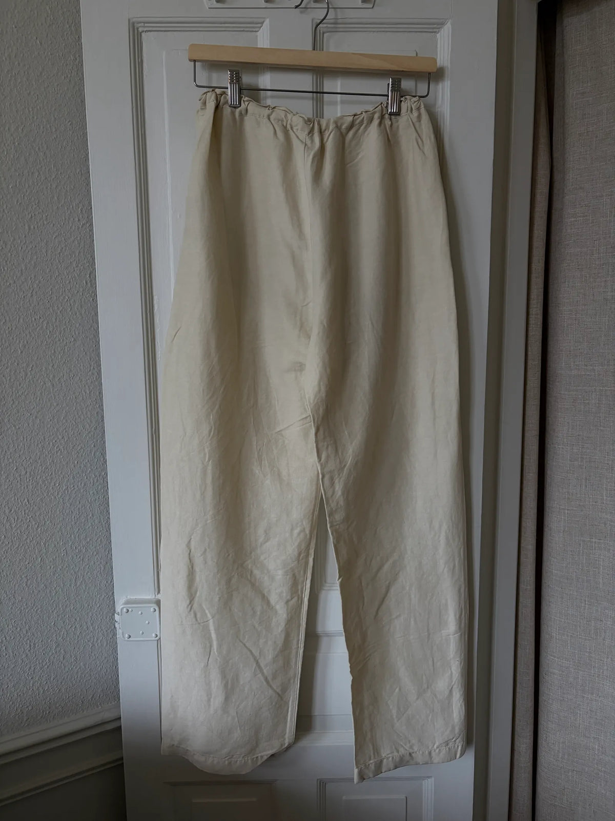 Toteme Stretch Linen Slacks-linnebyxor