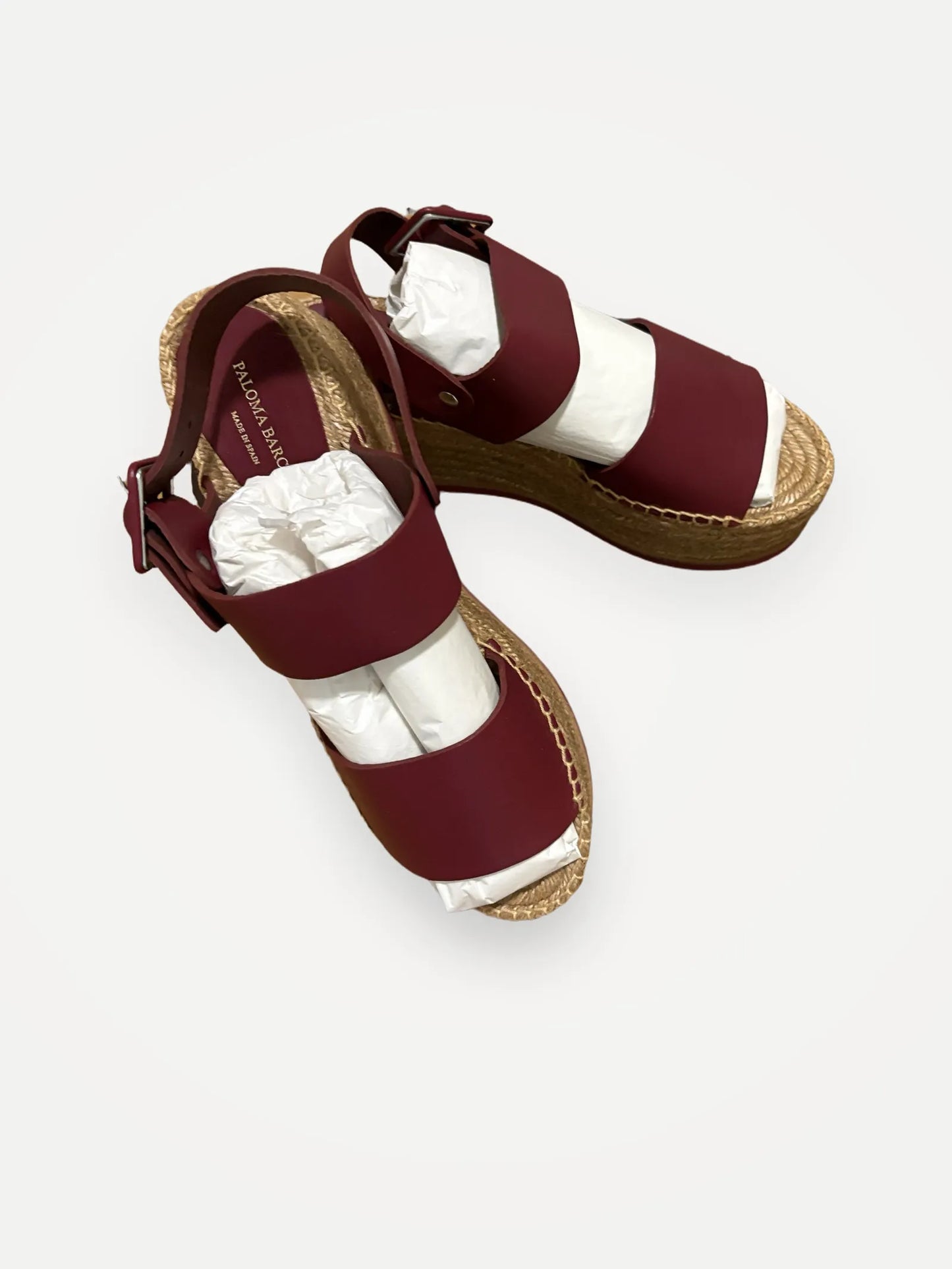 Paloma Barcelo Matsuko-skinnsandaler NWOT