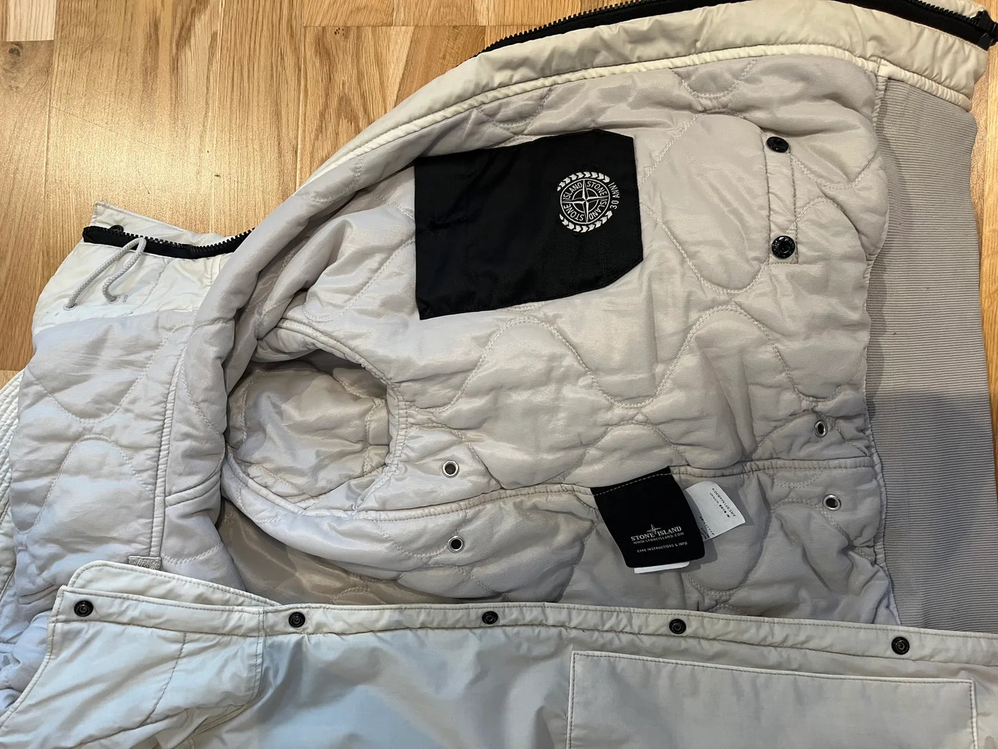 Stone Island Mussola Gommata ”30 Anni”-fritidsjacka