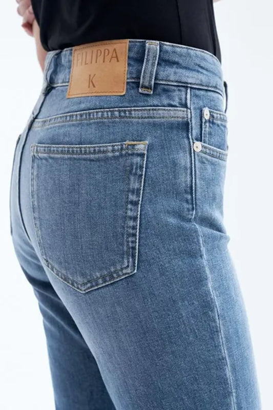 Filippa K Stella Cropped Mid Blue-jeans