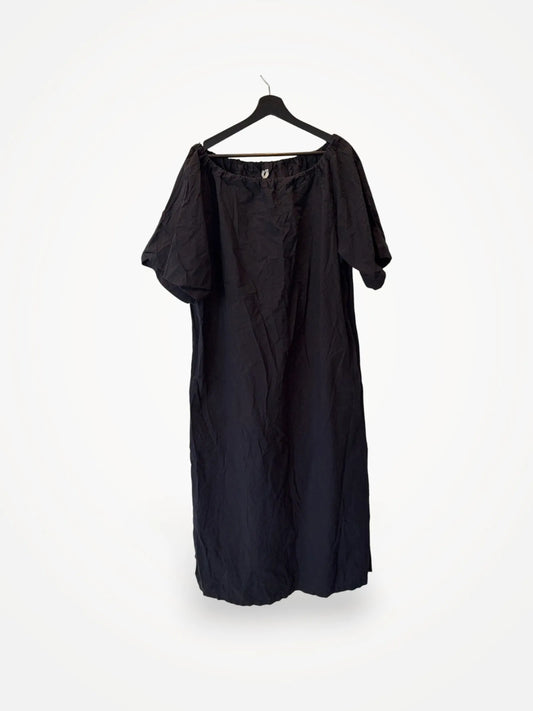 alexander wang black cut out dress Alexander Wang // Black Asymmetrical Draped Cutout Back Dress  VSP  Consignment