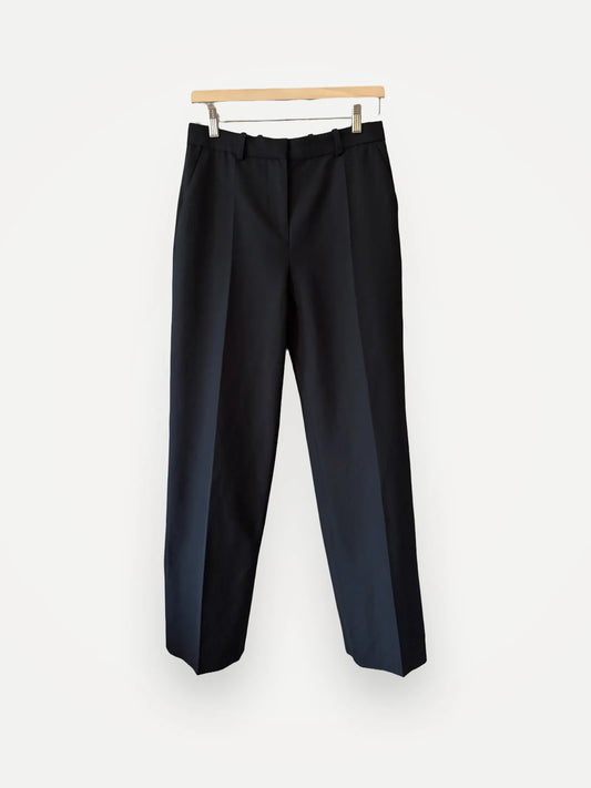 Toteme Mid-waist Straight-ullkostymbyxor