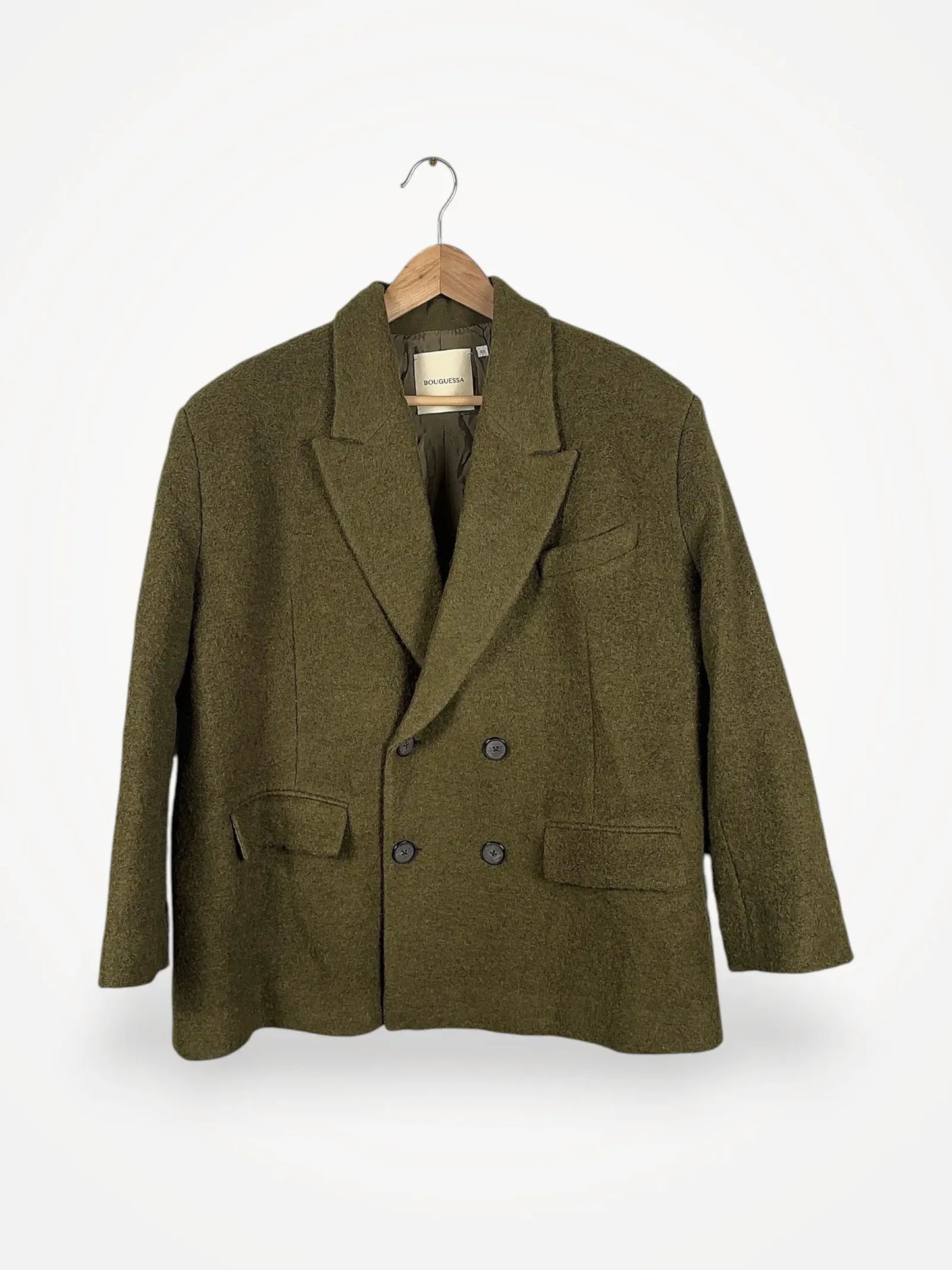 Bouguessa Fabri oversized wool-blend Coat