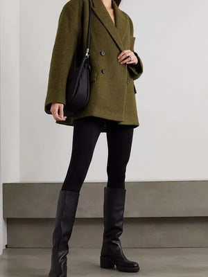 Bouguessa Fabri oversized wool-blend Coat