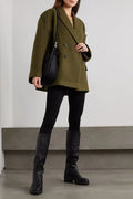 Bouguessa Fabri oversized wool-blend Coat