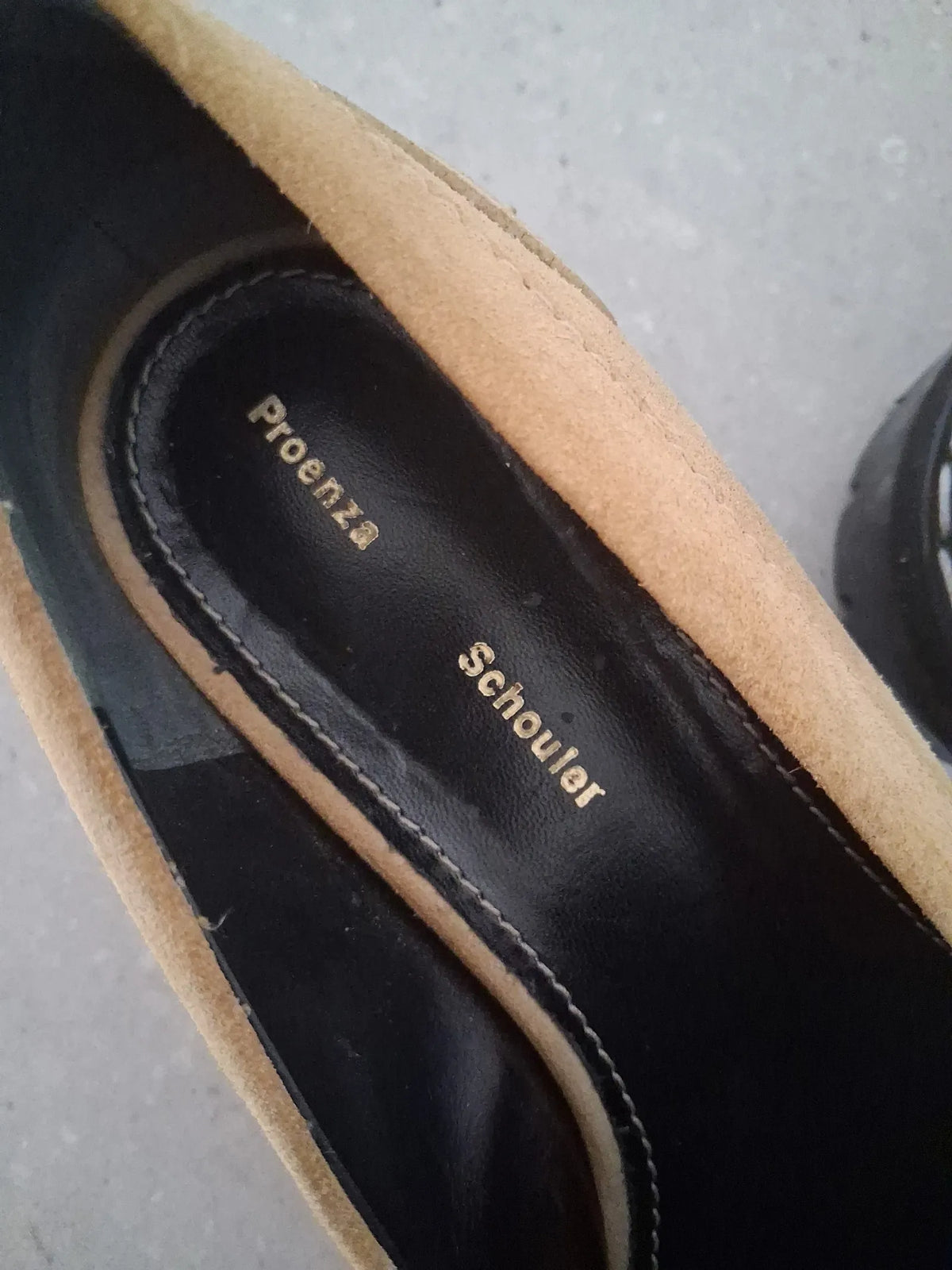 Proenza Schouler Penny-skinnloafers