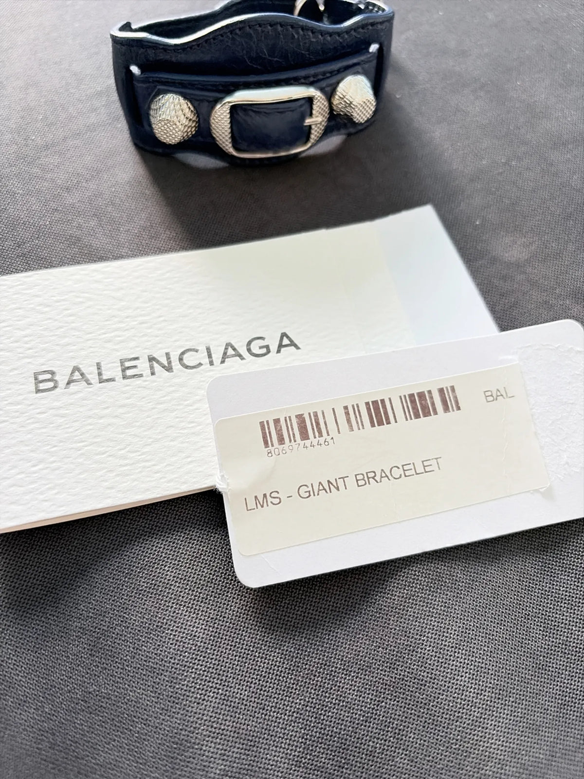 Balenciaga-skinnarmband