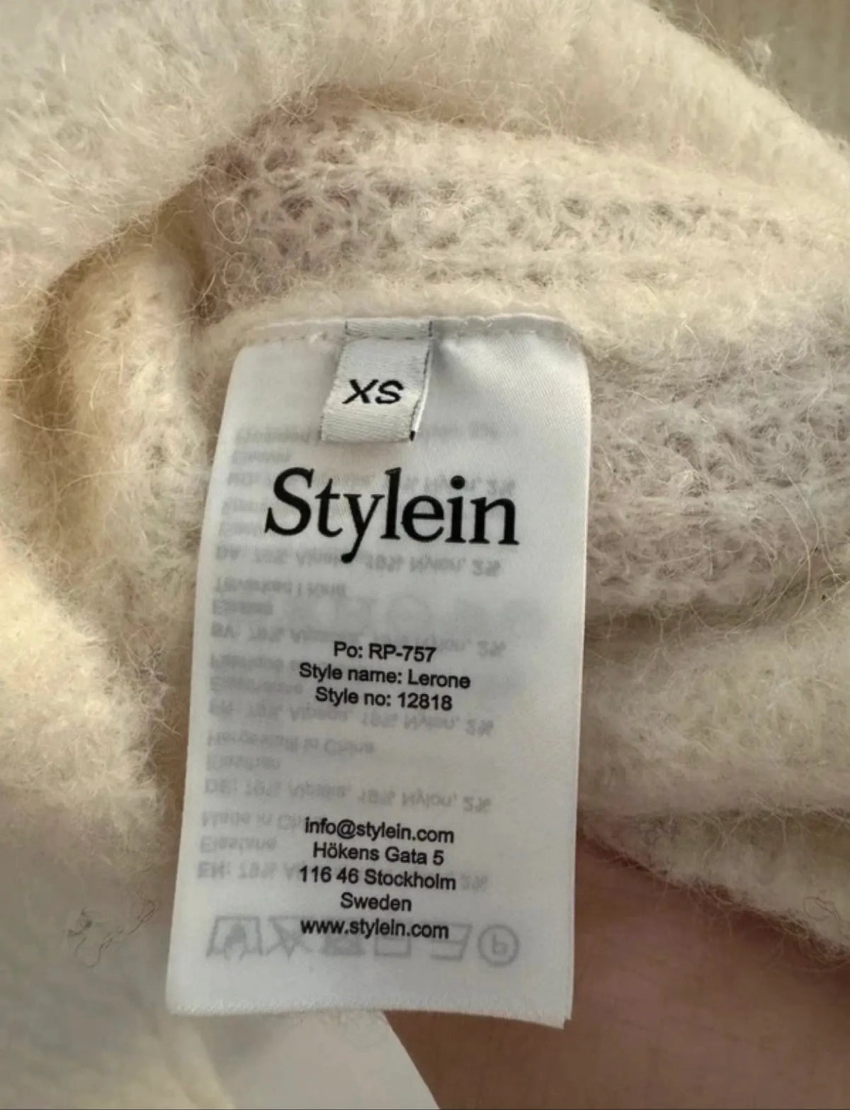 Stylein Lerone-tröja NWT