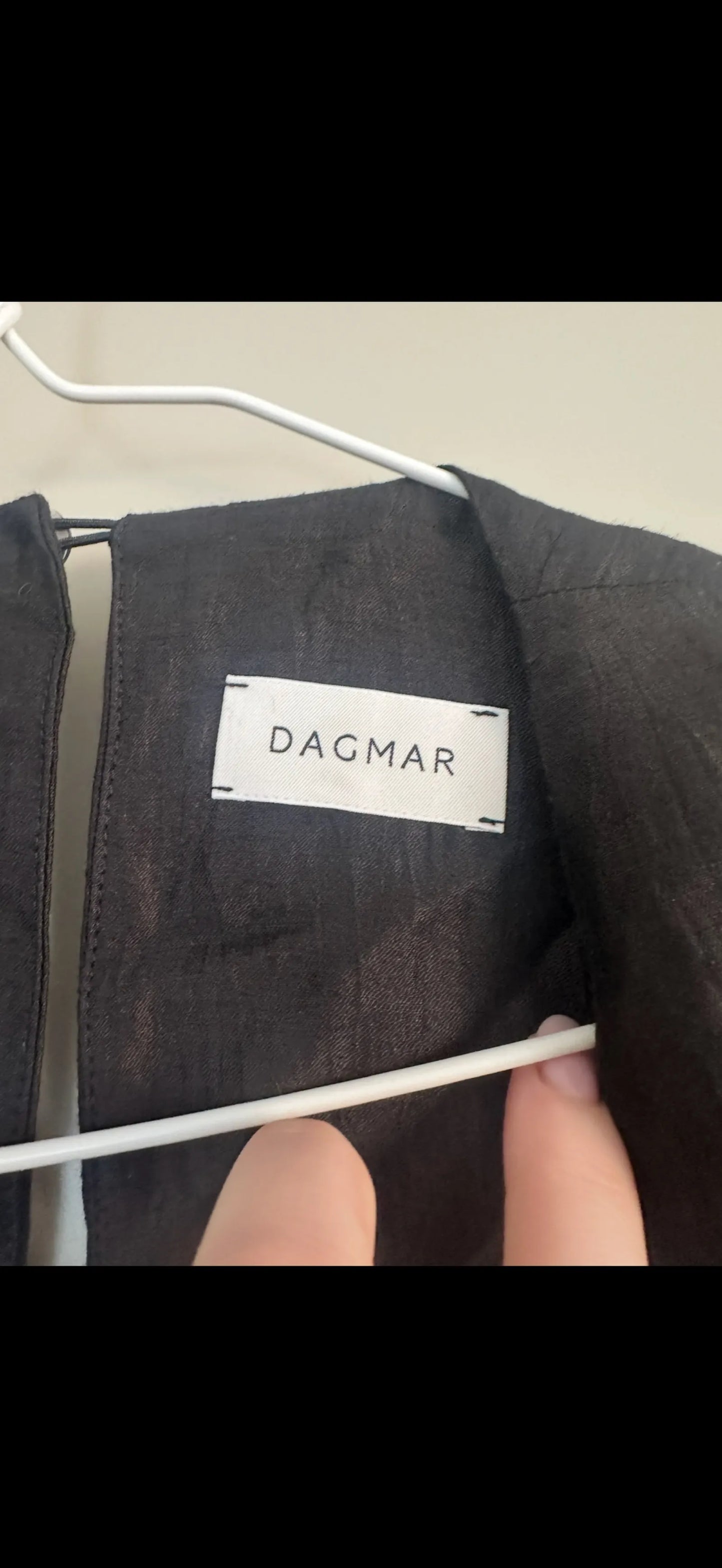 Dagmar Linen Twist-linneklänning NWOT
