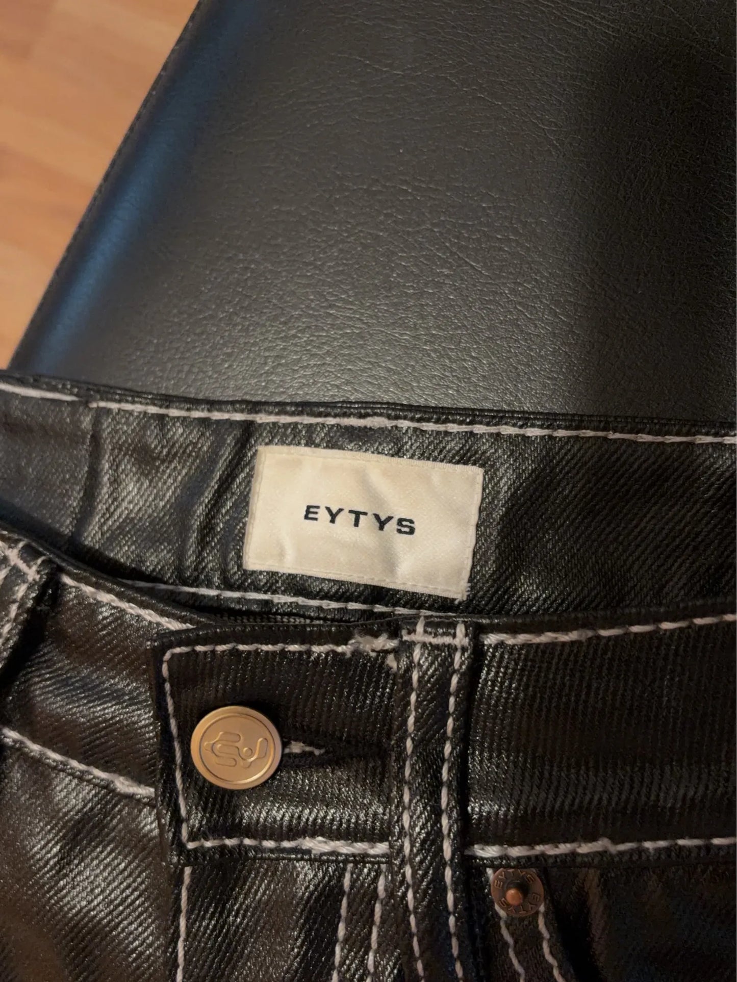 Eytys Orion Tar Black-jeans