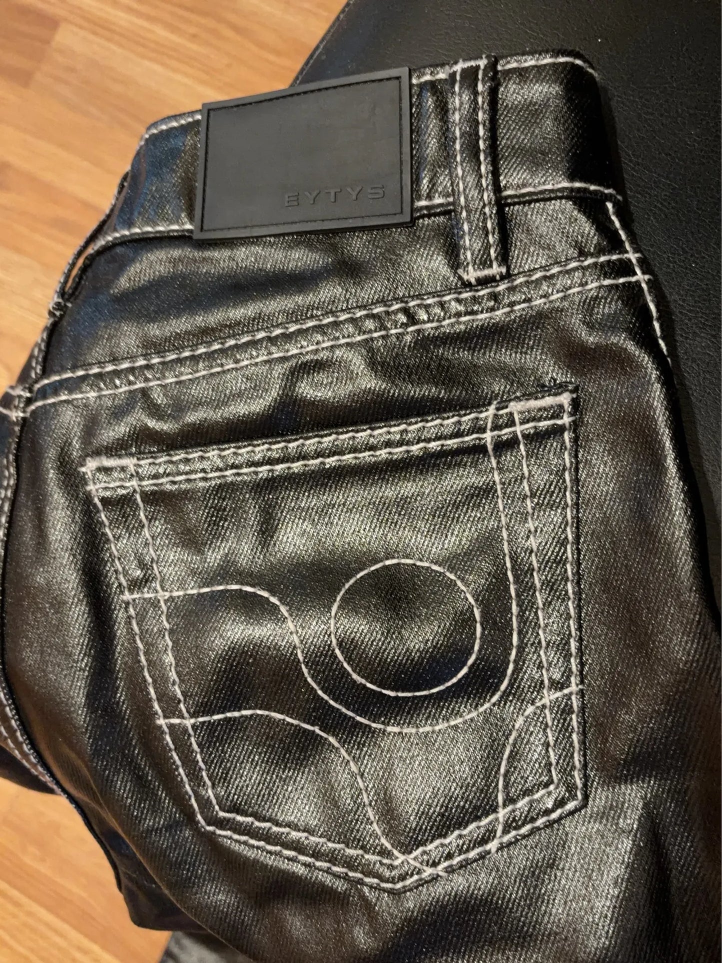 Eytys Orion Tar Black-jeans