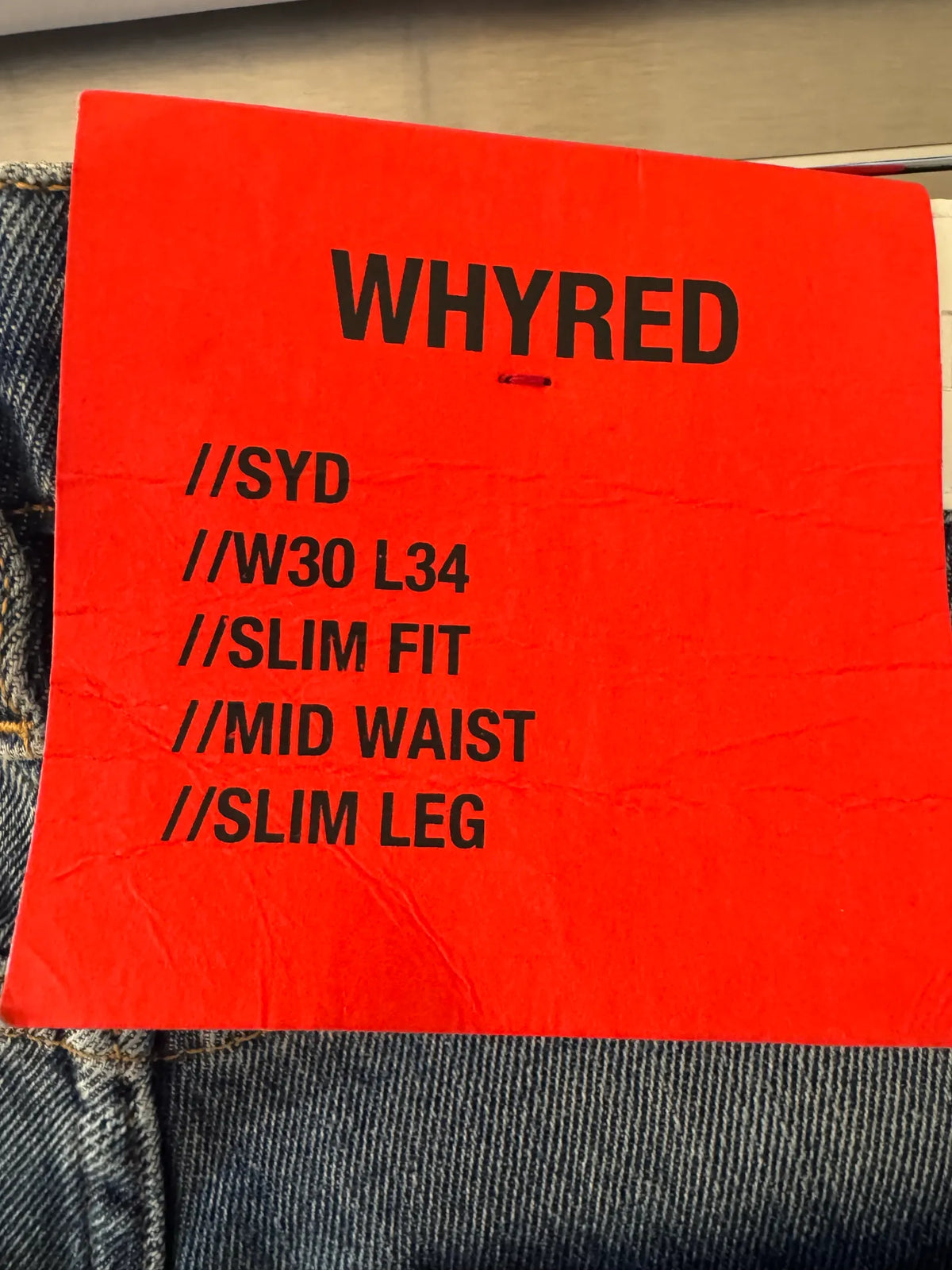 Whyred-jeans NWT